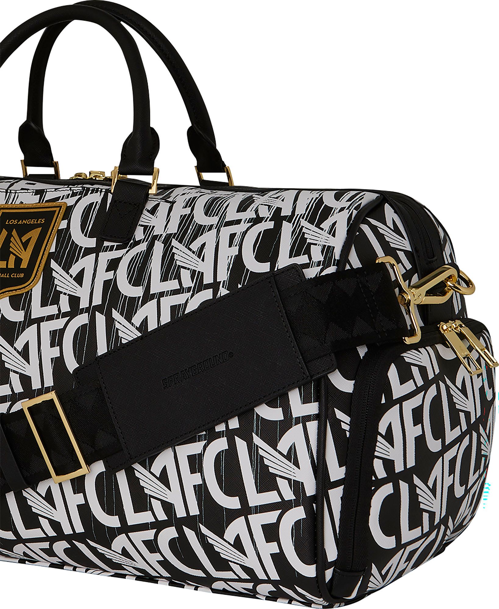 Sprayground Los Angeles FC Drip All Over Print Duffle Bag product image