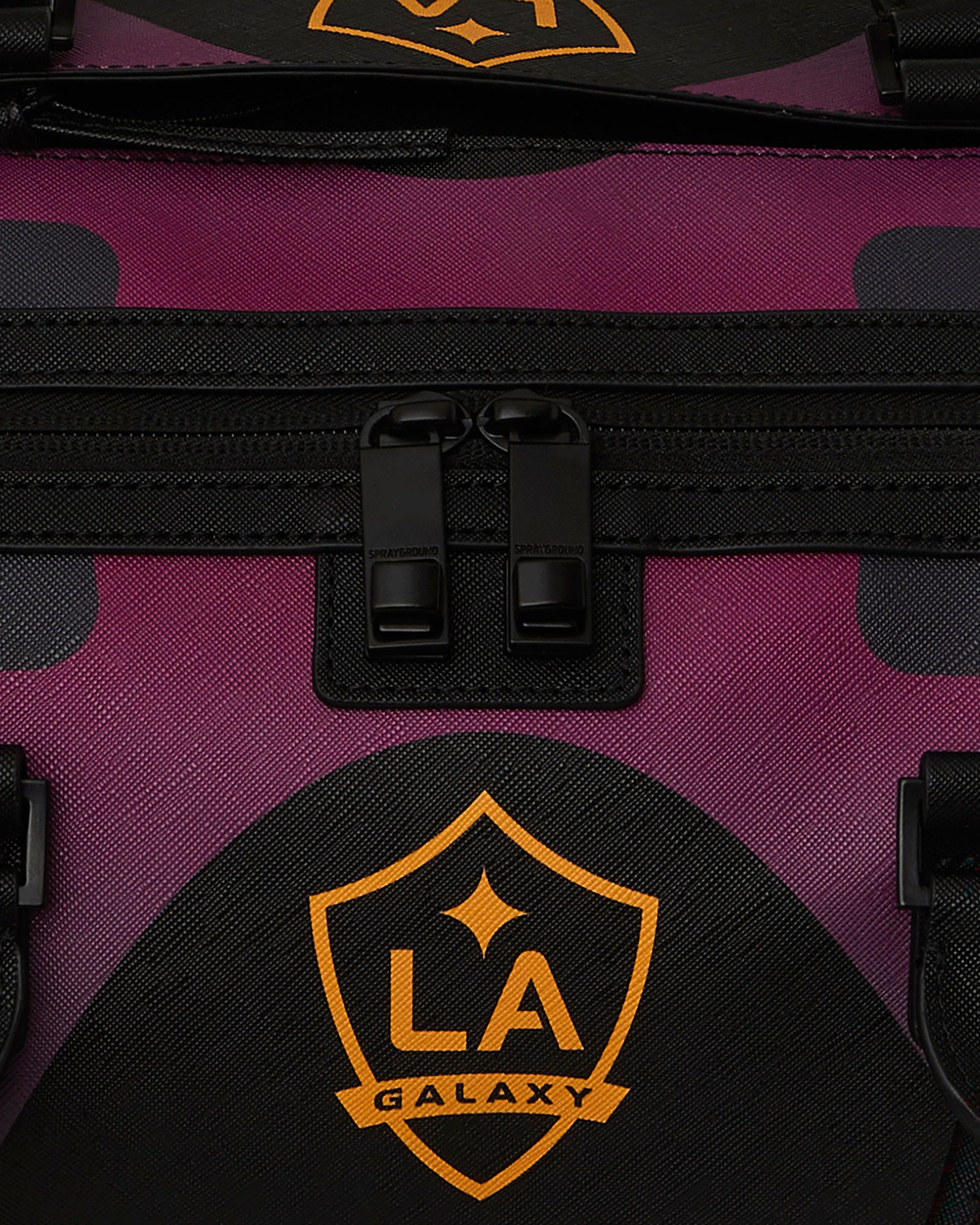 Sprayground LA Galaxy Stripe Shark Duffle Bag product image