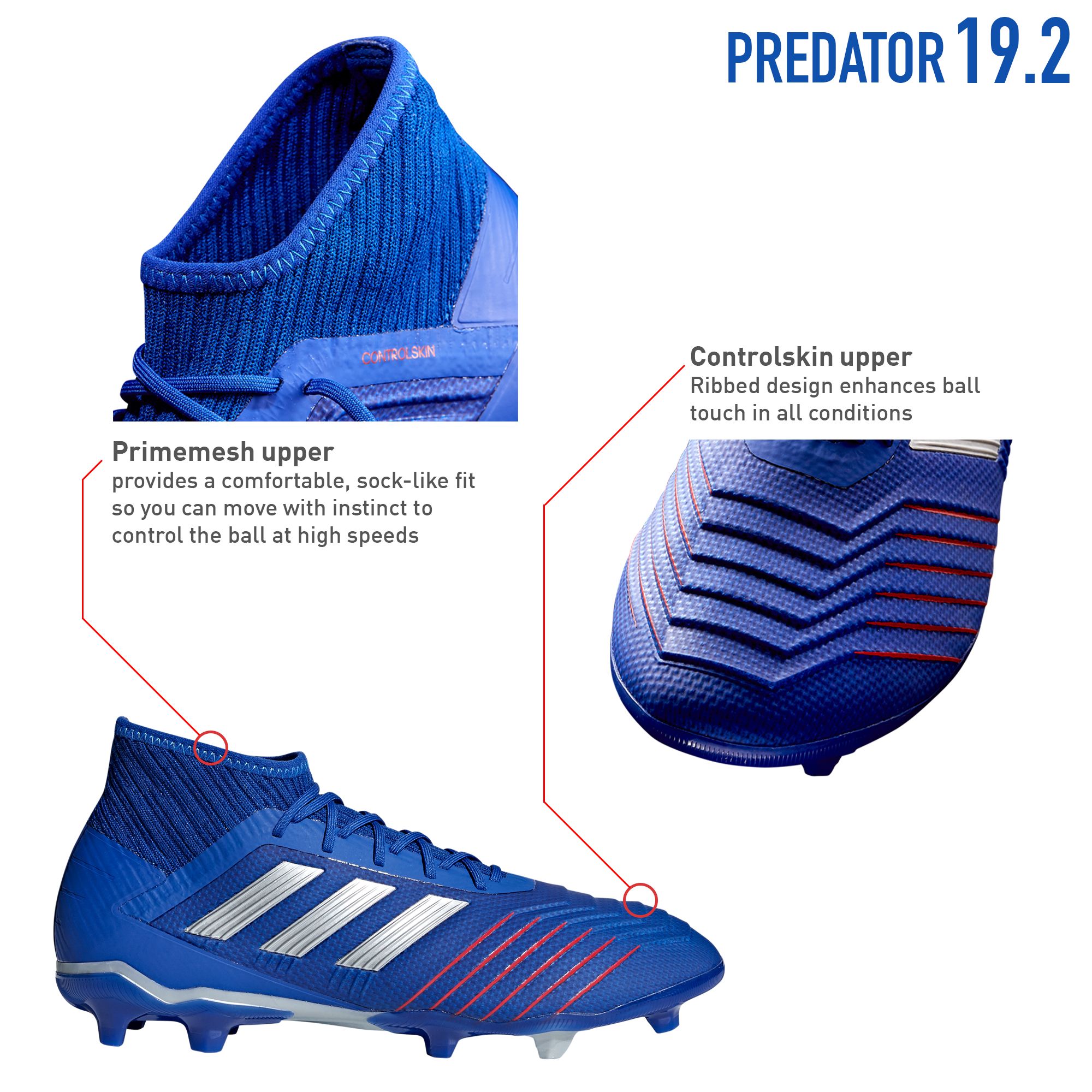 adidas men's predator 19.2 fg soccer cleats