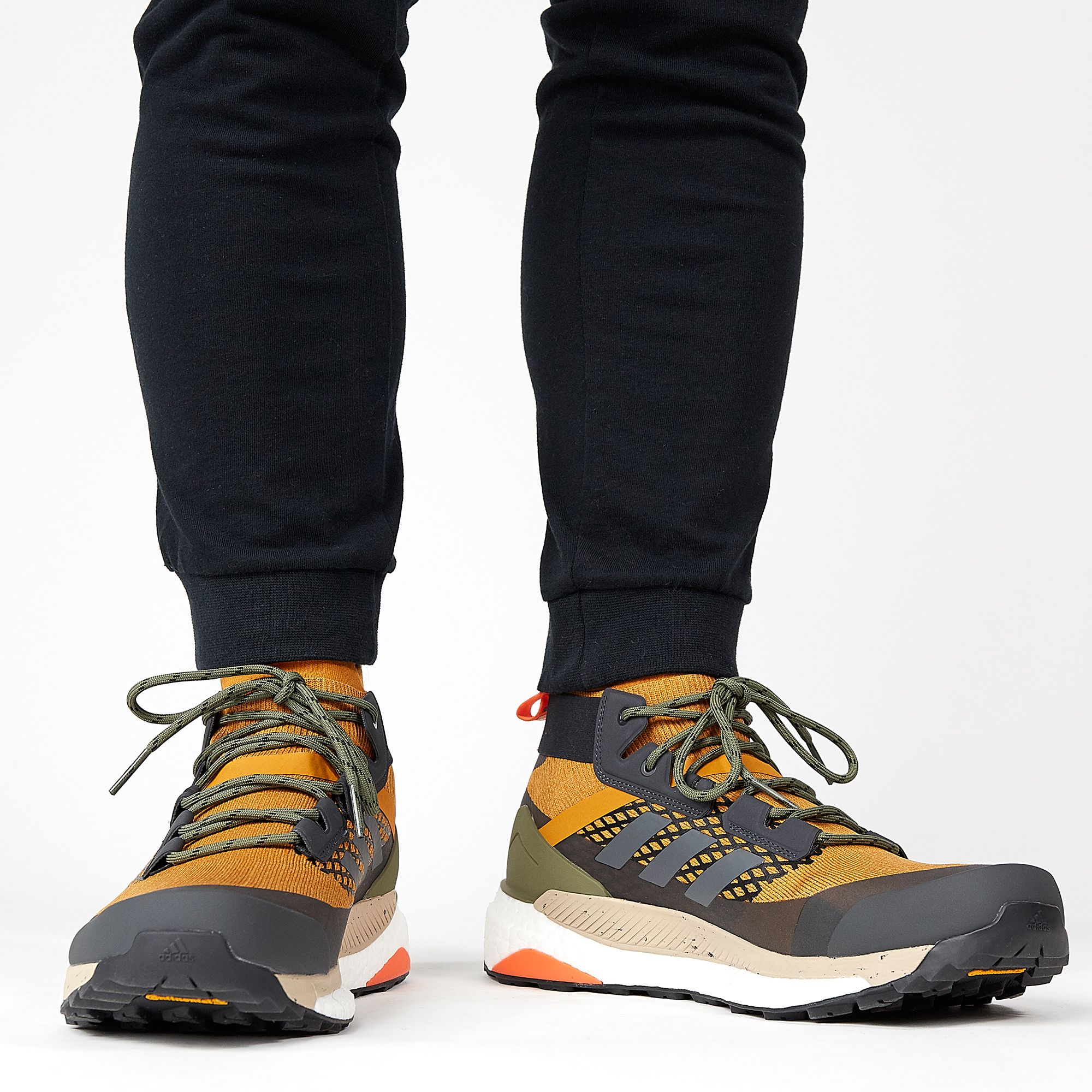 adidas mens terrex free hiker boost hiking shoes
