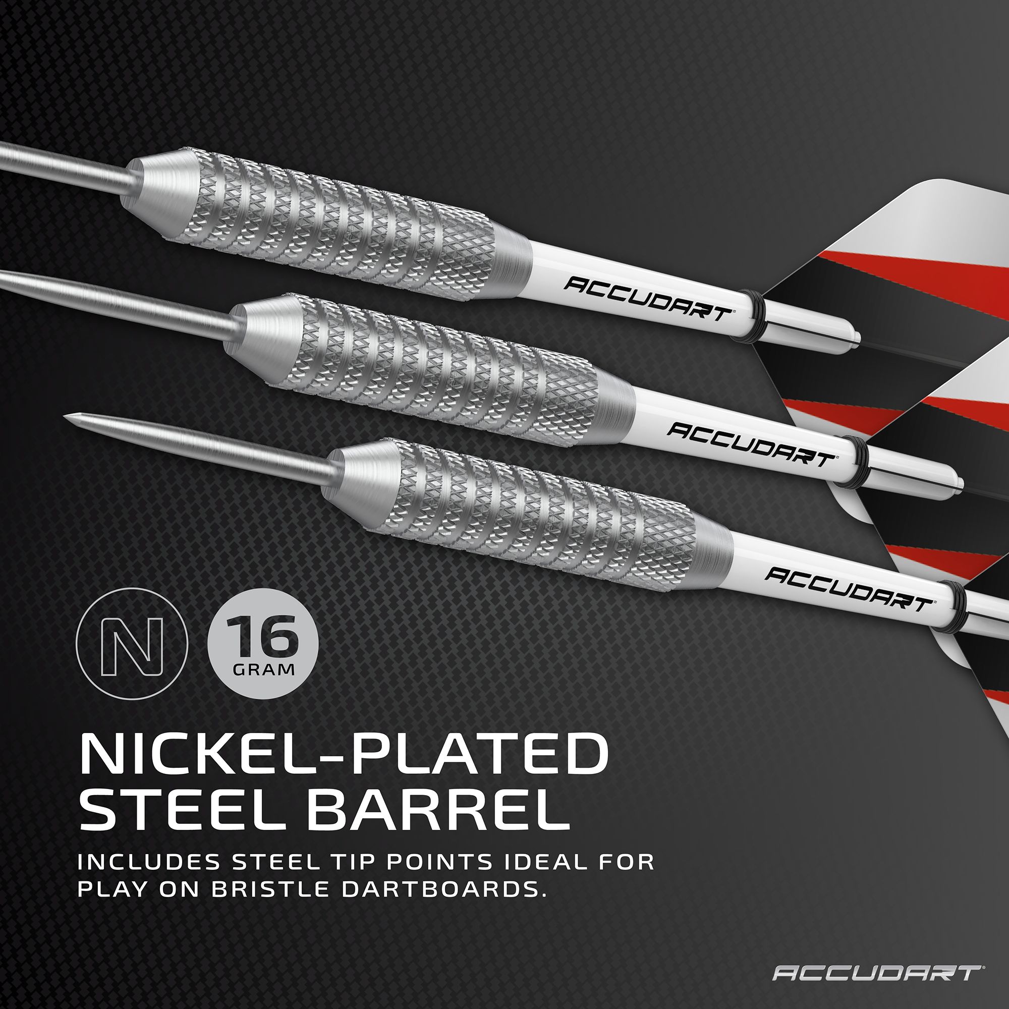 Accudart Steel Tip Dart Set 1.0