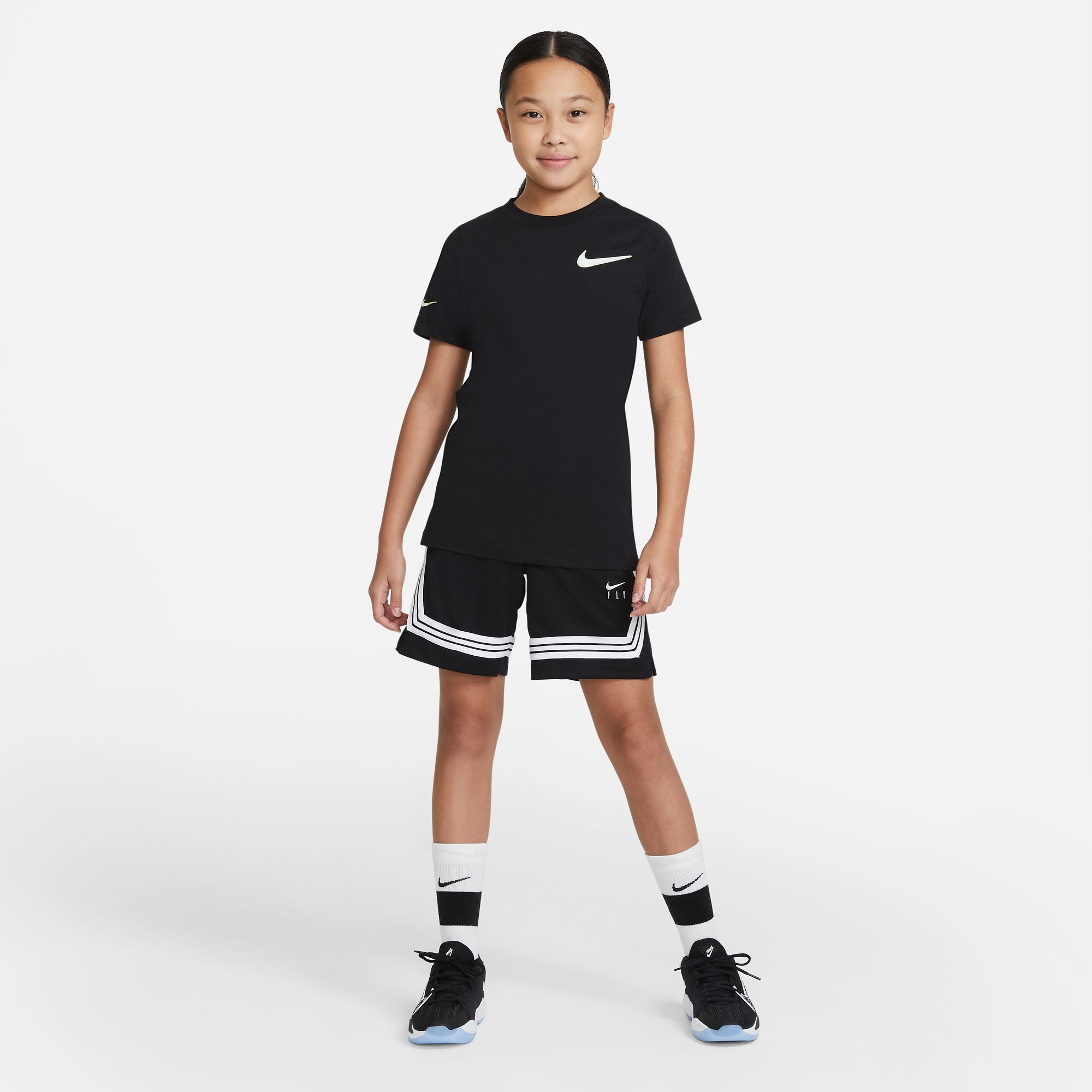 Nike Girls' Fly Crossover Training Shorts product image