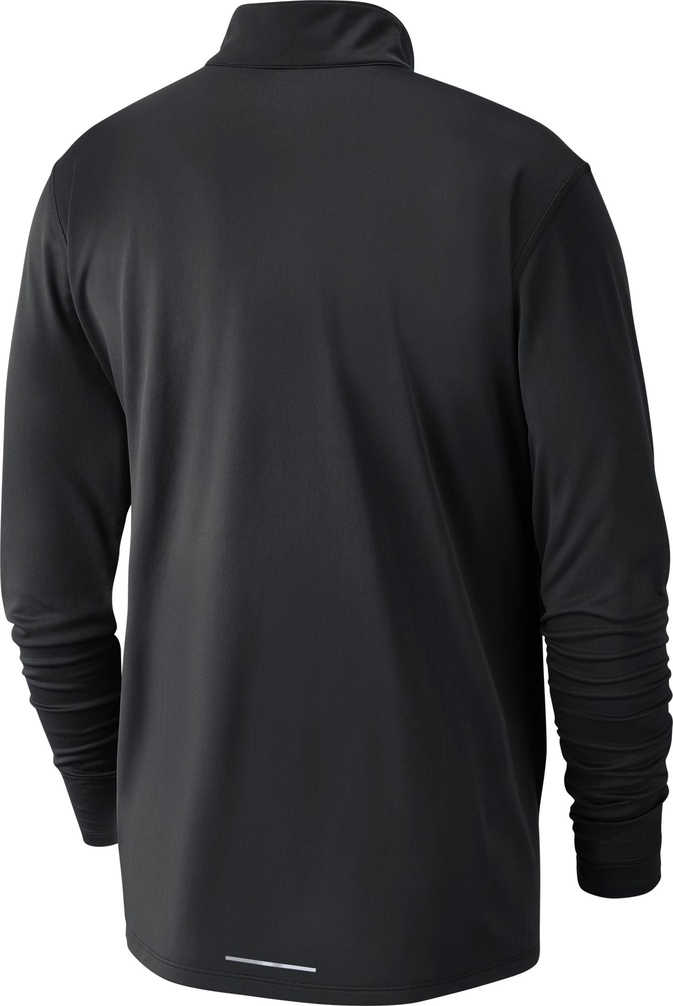 Nike Men's Georgia Bulldogs Dri-FIT Pacer Quarter-Zip Black Shirt product image