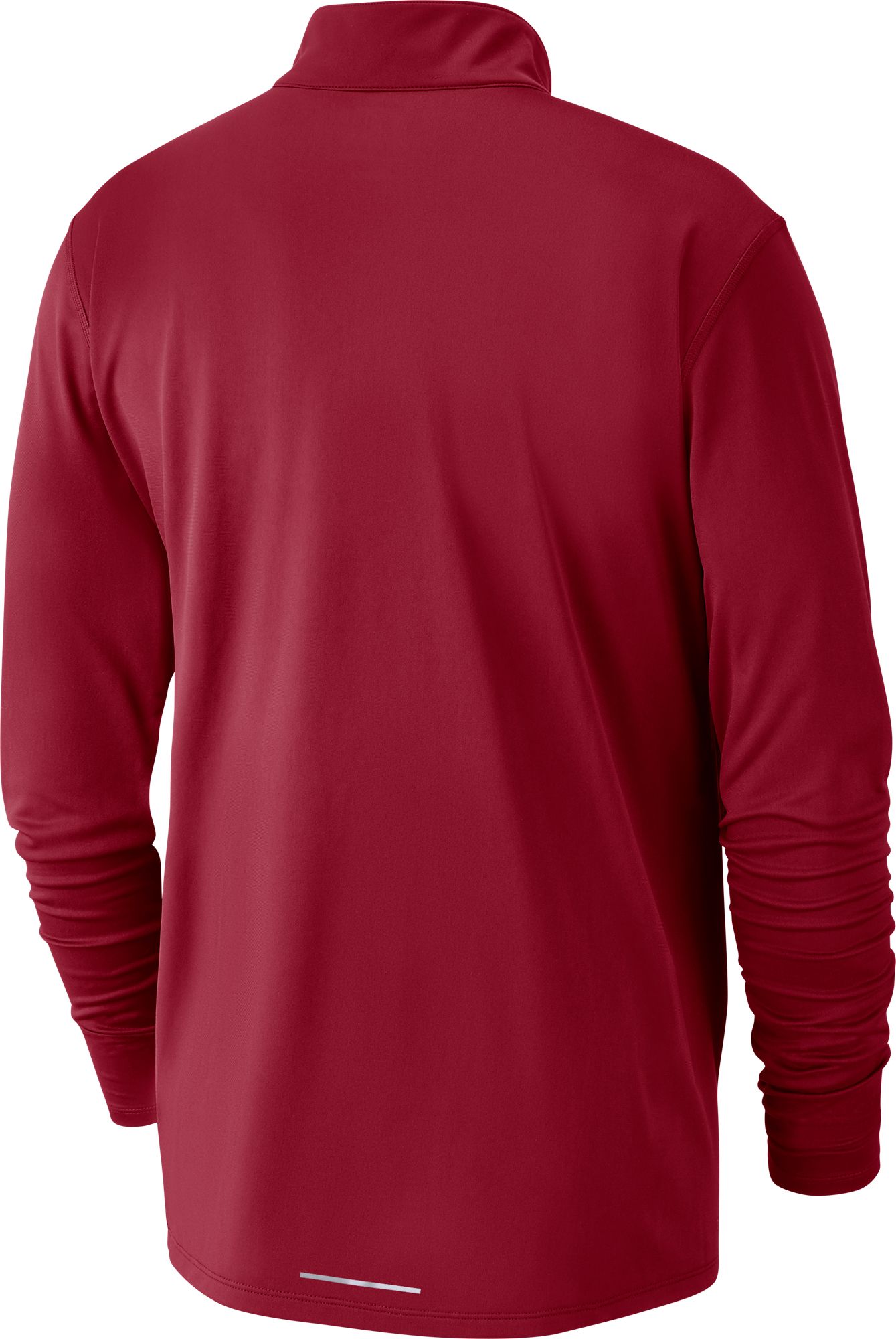 Nike Men's Washington State Cougars Crimson Dri-FIT Pacer Quarter-Zip Shirt product image