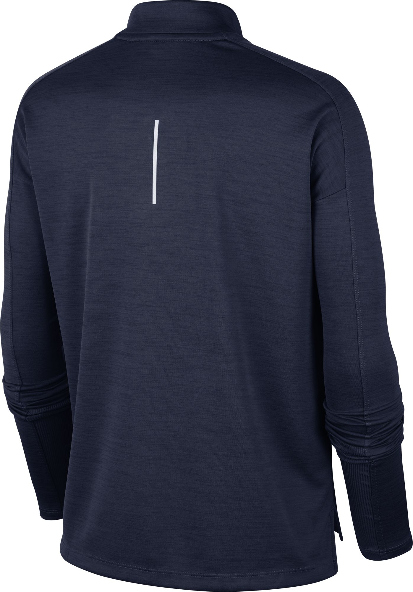 Nike Women's Michigan Wolverines Blue Dri-FIT Pacer Quarter-Zip Shirt product image