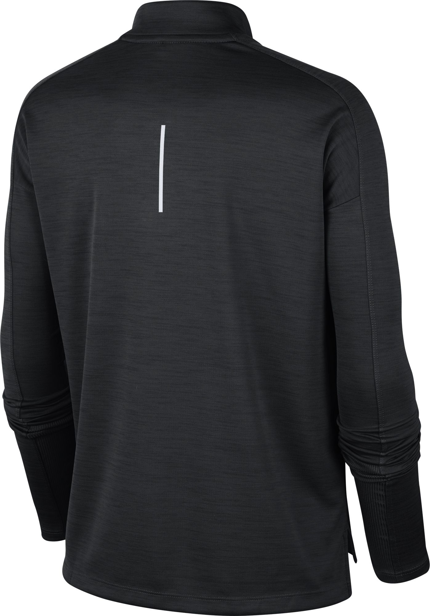 Nike Women's Texas Longhorns Dri-FIT Pacer Quarter-Zip Black Shirt product image