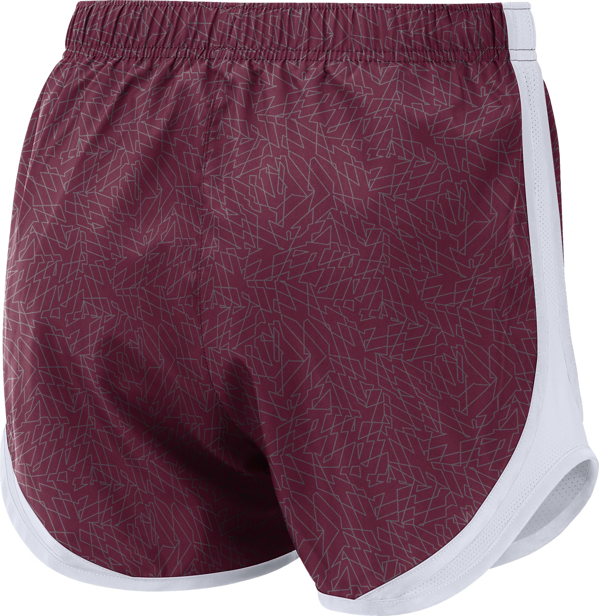 Nike Women's Virginia Tech Hokies Maroon Dri-FIT Tempo Shorts product image