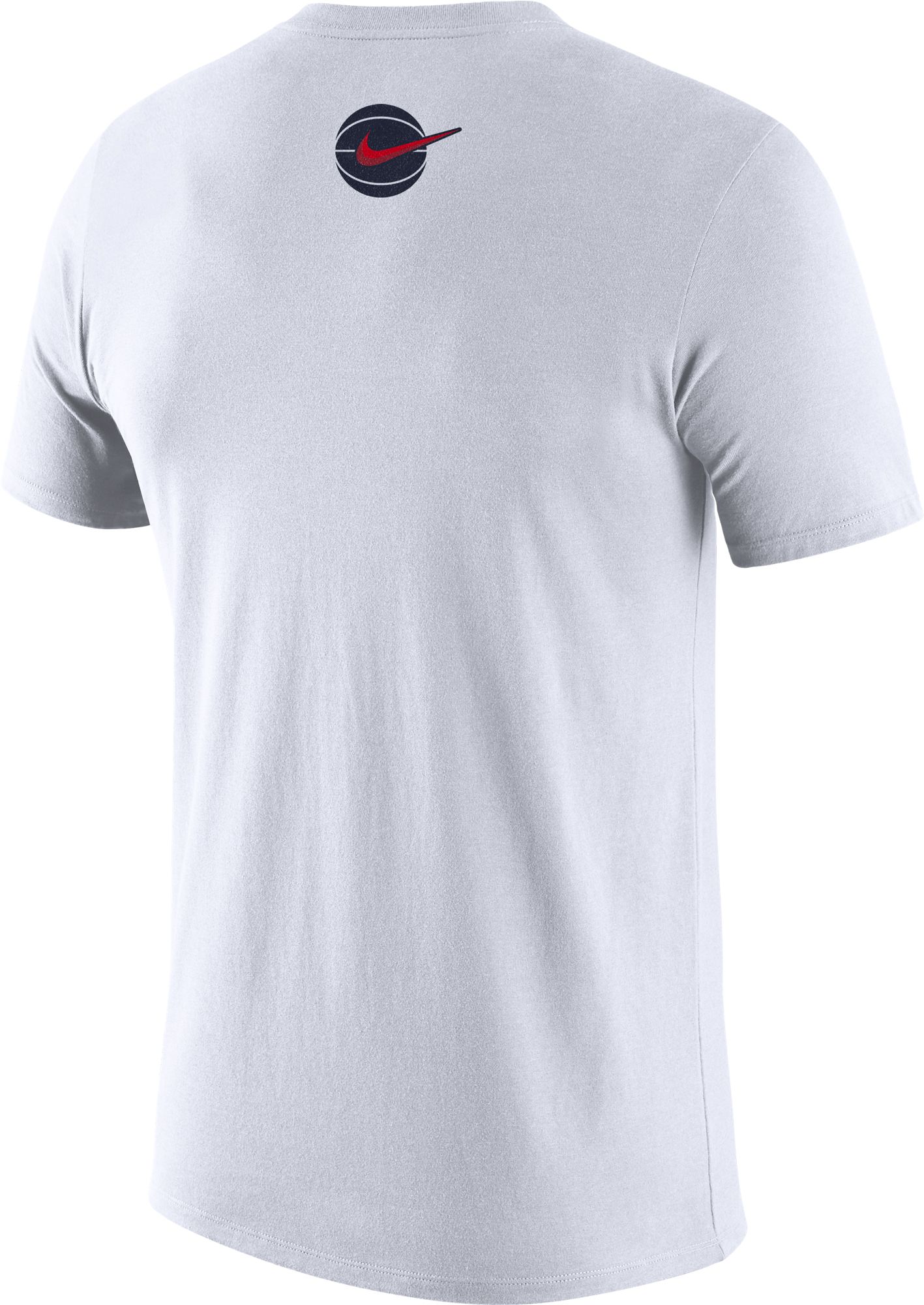 Nike Men's Gonzaga Bulldogs White Team Issue Basketball T-Shirt product image