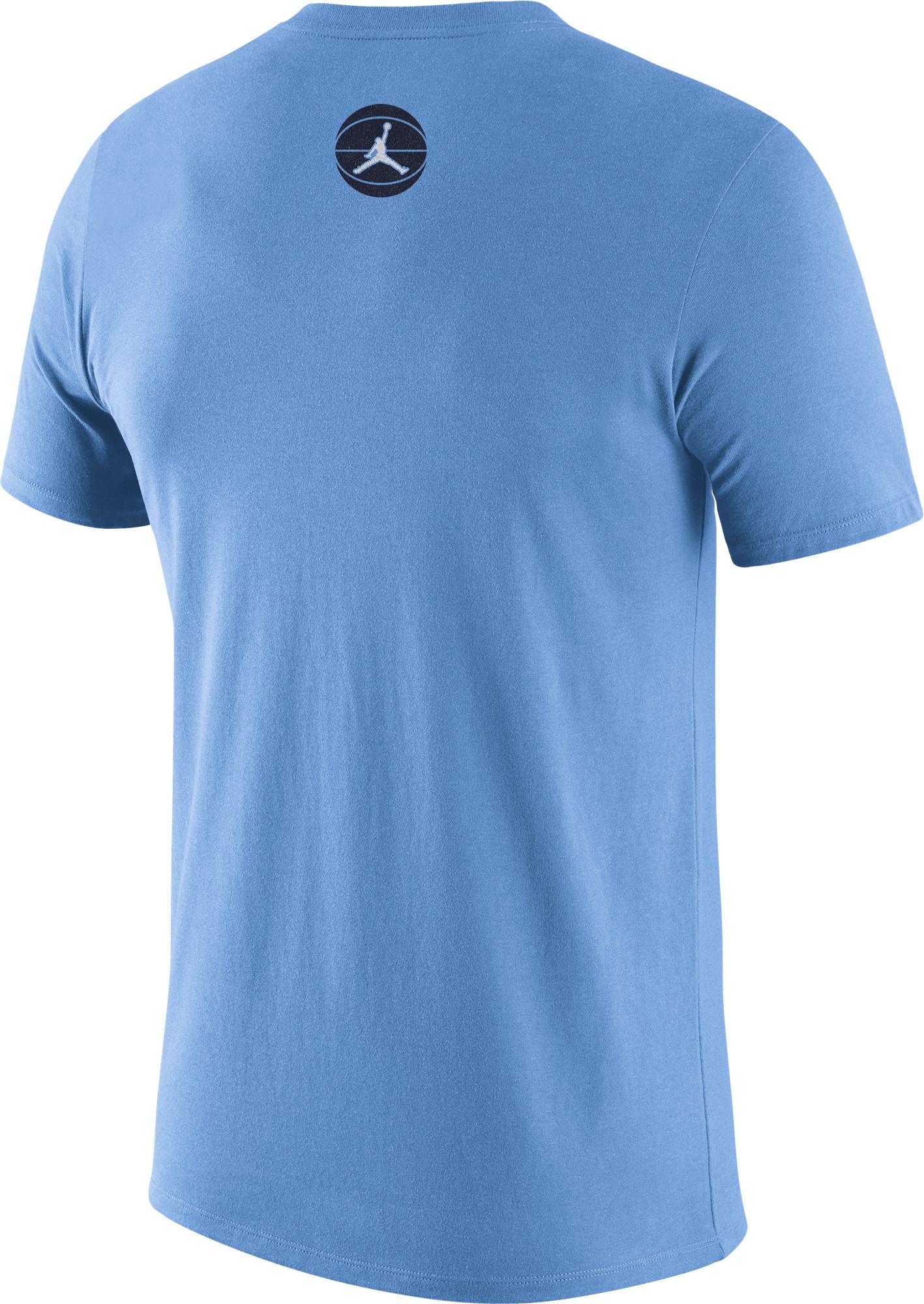 Jordan Men's North Carolina Tar Heels Carolina Blue Team Issue Basketball T-Shirt product image