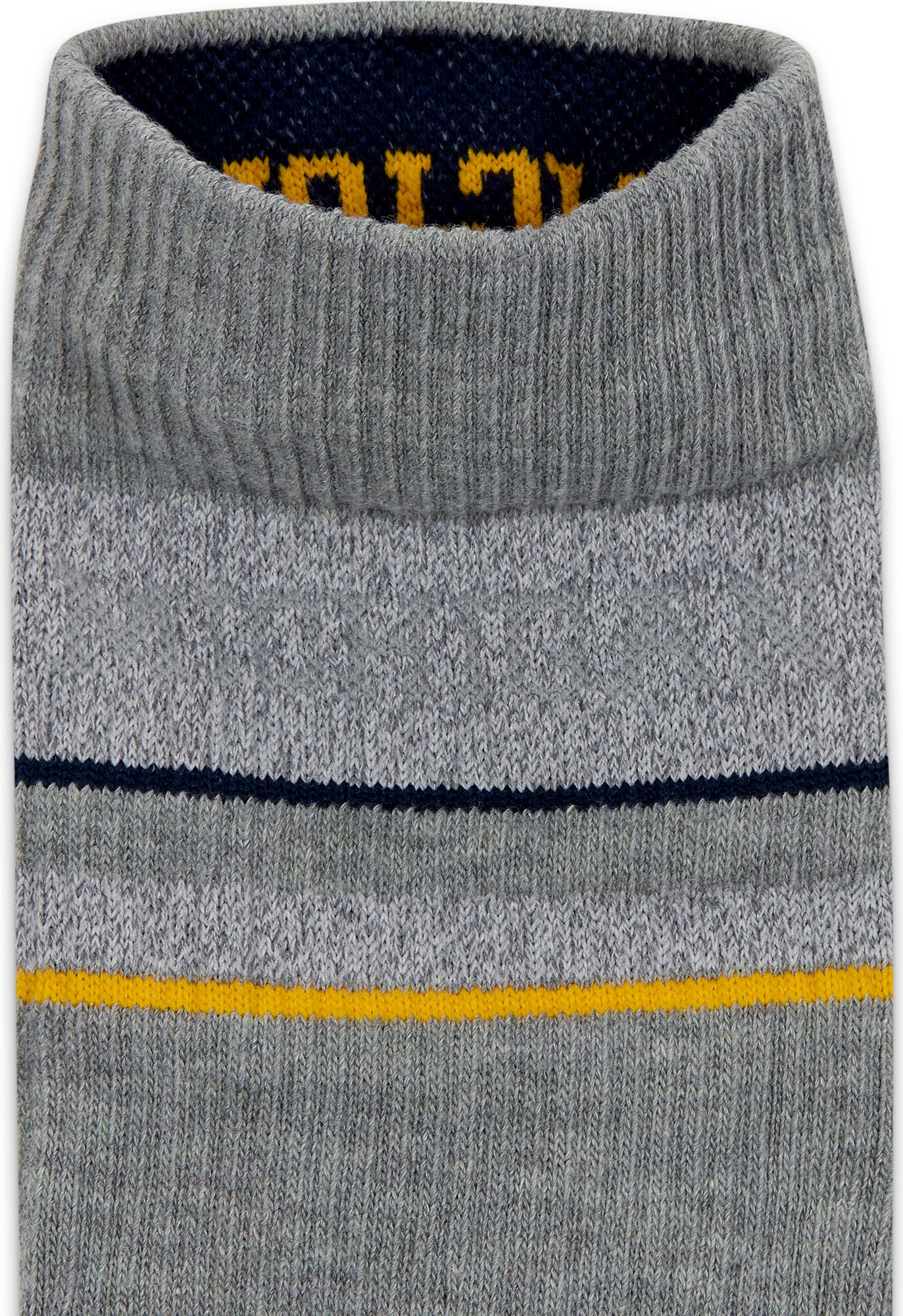 Jordan Men's Michigan Wolverines Multiplier 2-Pair Crew Socks product image