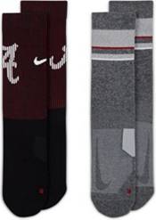 Nike Men's Alabama Crimson Tide Multiplier 2-Pair Crew Socks product image