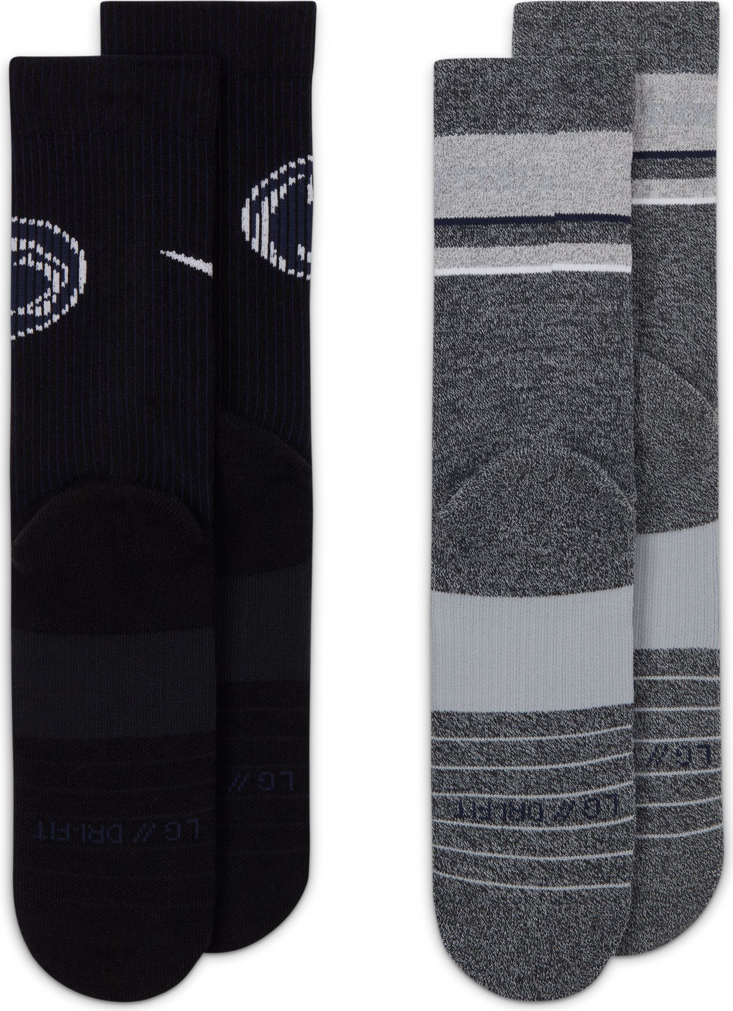 Nike Men's Penn State Nittany Lions Multiplier 2-Pair Crew Socks product image