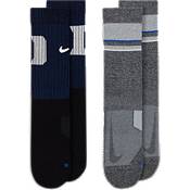 Nike Men's Duke Blue Devils Multiplier 2-Pair Crew Socks product image