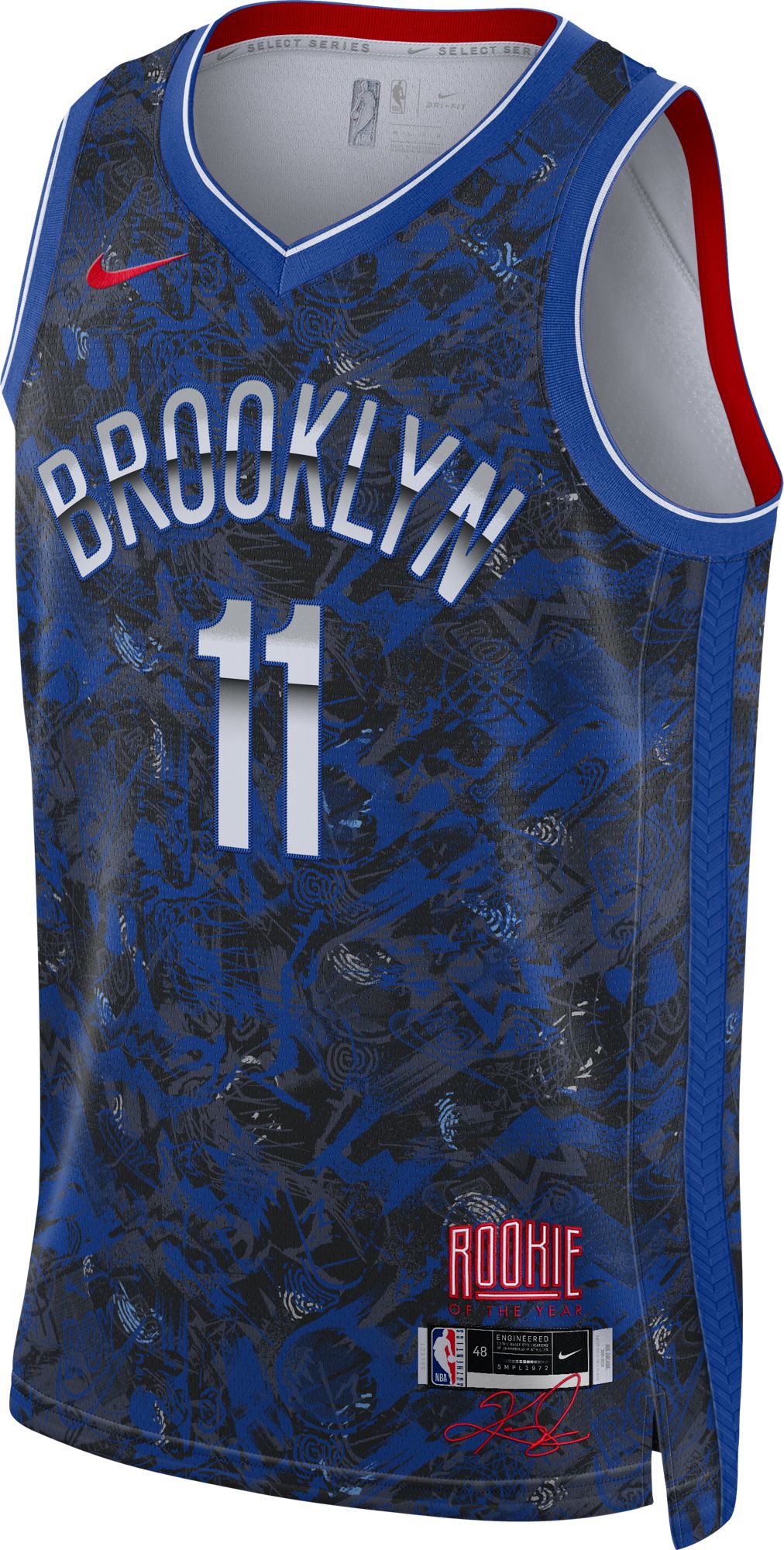 Nike Men's Brooklyn Nets Kyrie Irving #11 MVP Select Series Jersey product image
