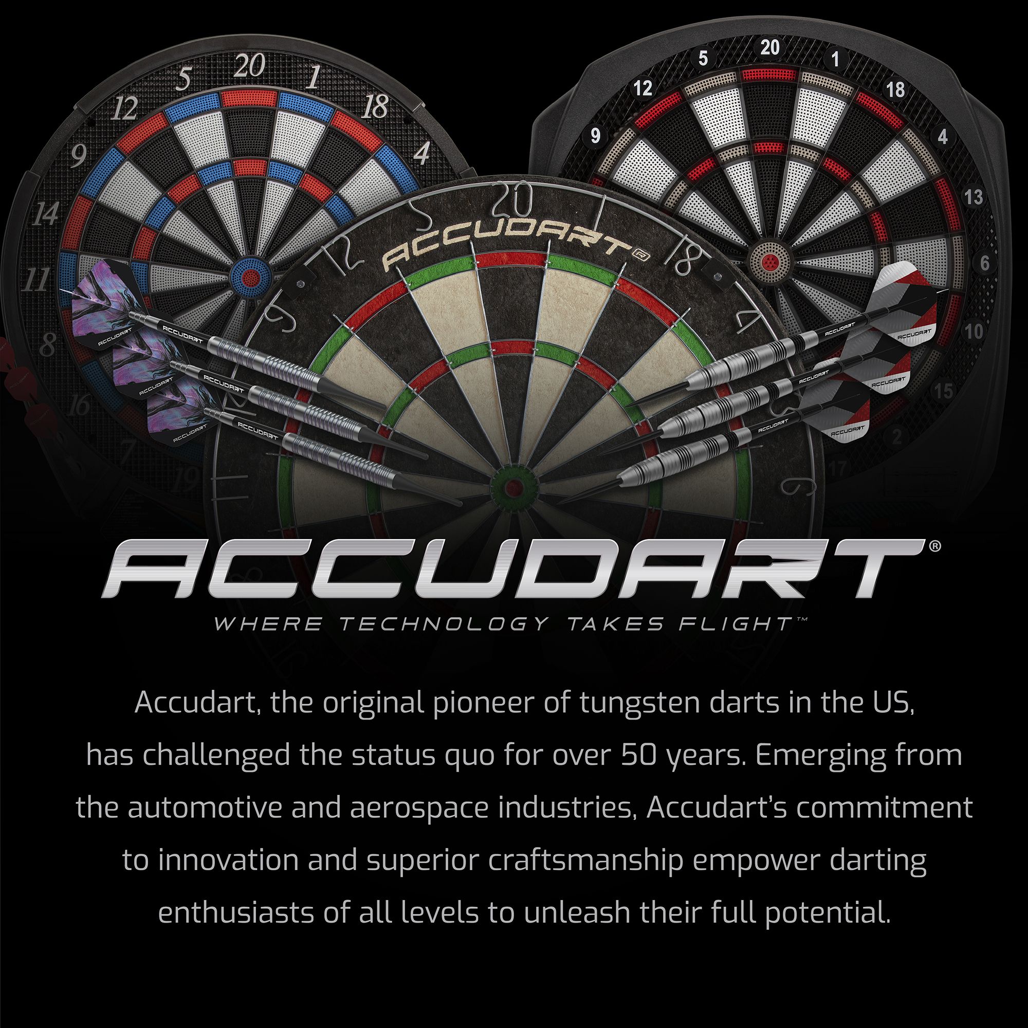 Accudart Steel Tip Dart Set 7.0