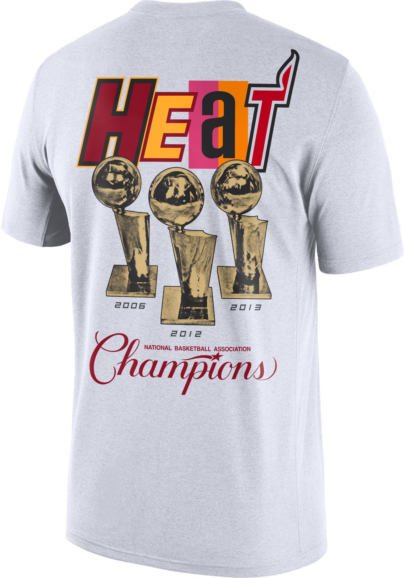 Nike Men's 2021-22 City Edition Miami Heat White Story T-Shirt product image