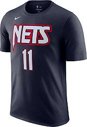 Nike Men's 2021-22 City Edition Brooklyn Nets Kyrie Irving #11 Blue Cotton T-Shirt product image