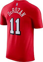 Nike Men's 2021-22 City Edition Chicago Bulls Demar Derozan #11 Red Cotton T-Shirt product image