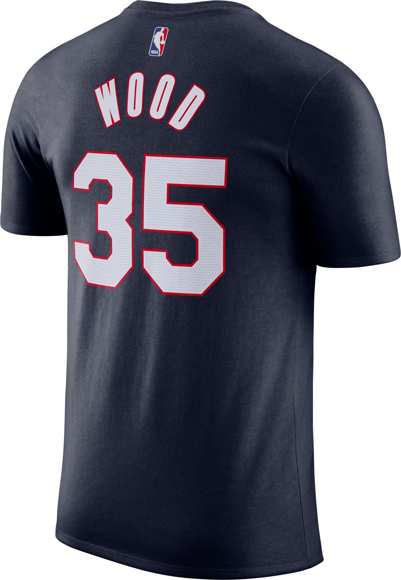 Nike Men's 2021-22 City Edition Houston Rockets Christian Wood #35 Blue T-Shirt product image