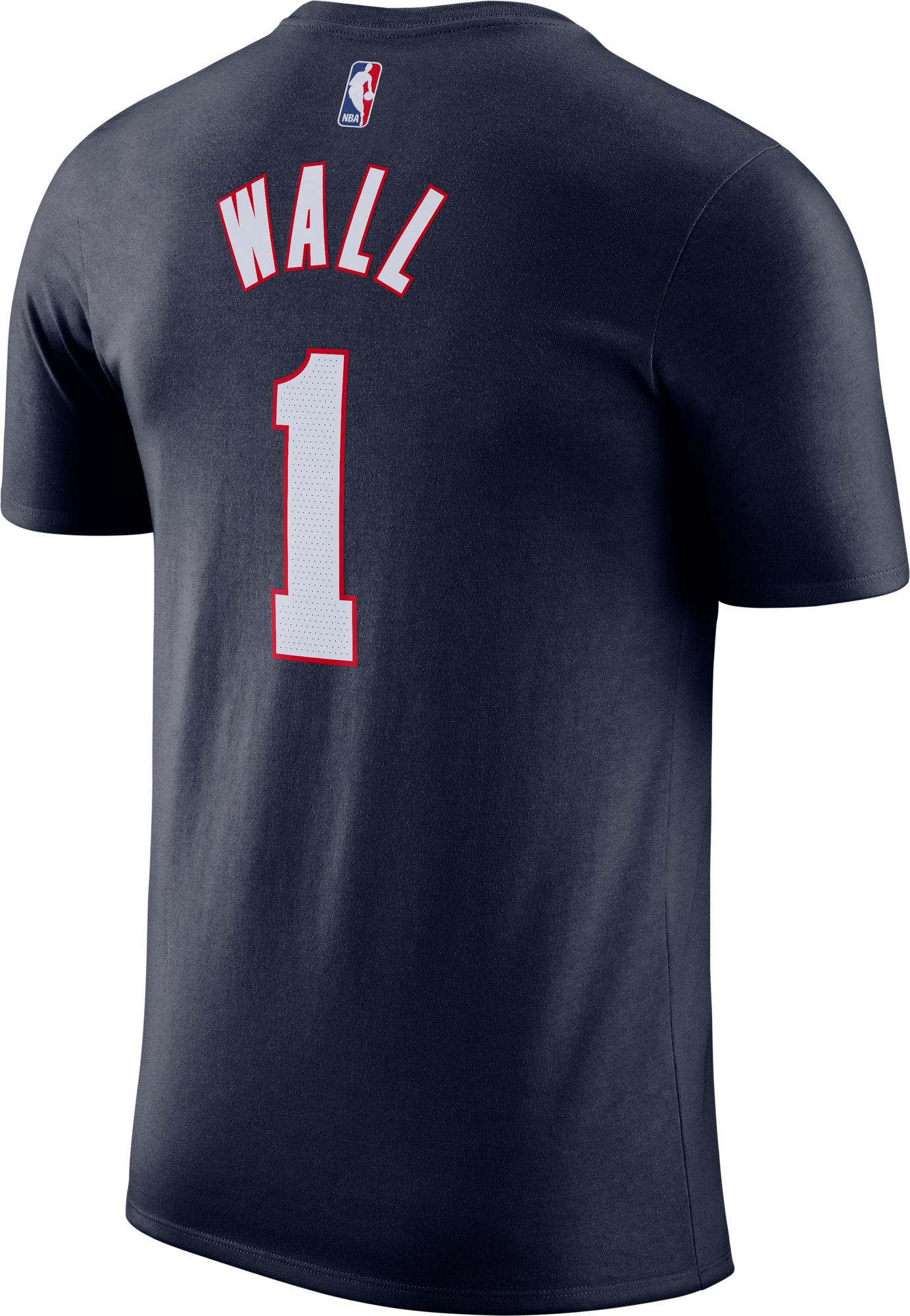 Nike Men's 2021-22 City Edition Houston Rockets John Wall #1 Blue Cotton T-Shirt product image