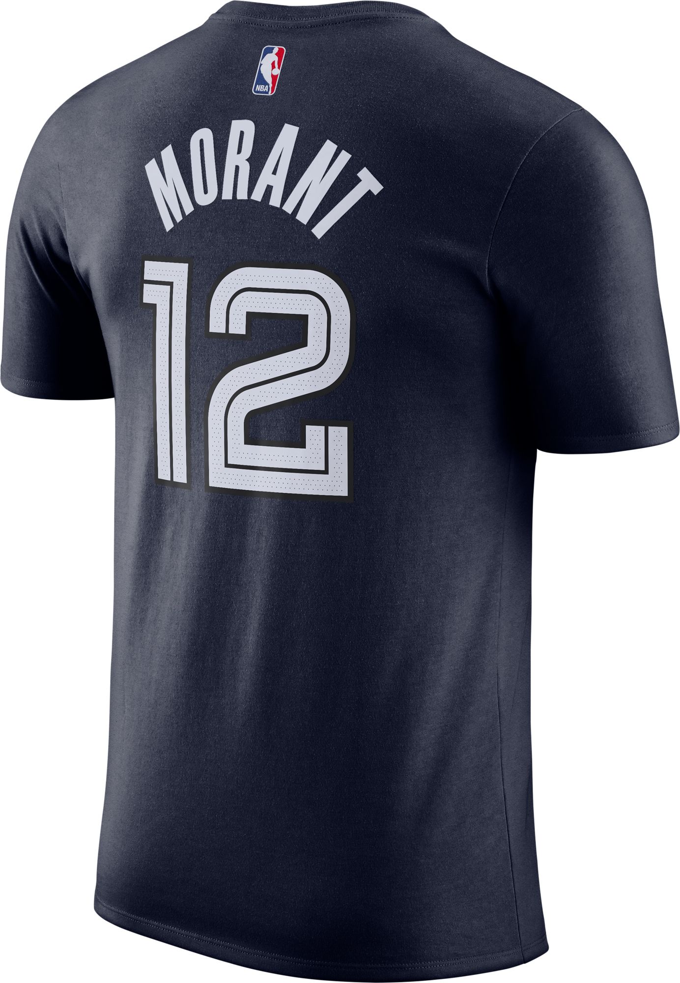 Nike Men's 2021-22 City Edition Memphis Grizzlies Ja Morant #12 Blue Cotton T-Shirt product image