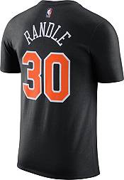 Nike Men's 2021-22 City Edition New York Knicks Julius Randle #30 Black T-Shirt product image