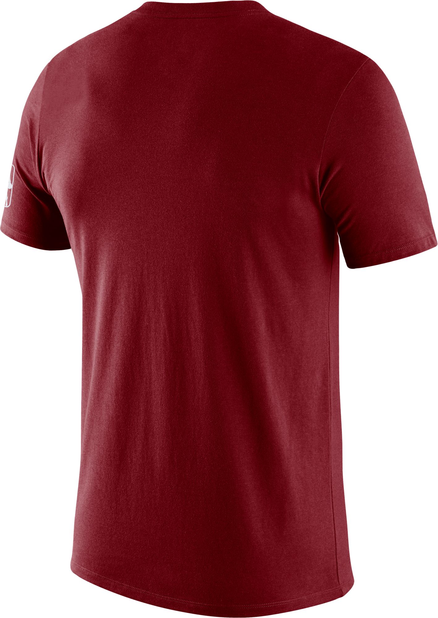 Nike Men's 2021-22 City Edition Cleveland Cavaliers Red Dri-Fit Logo T-Shirt product image