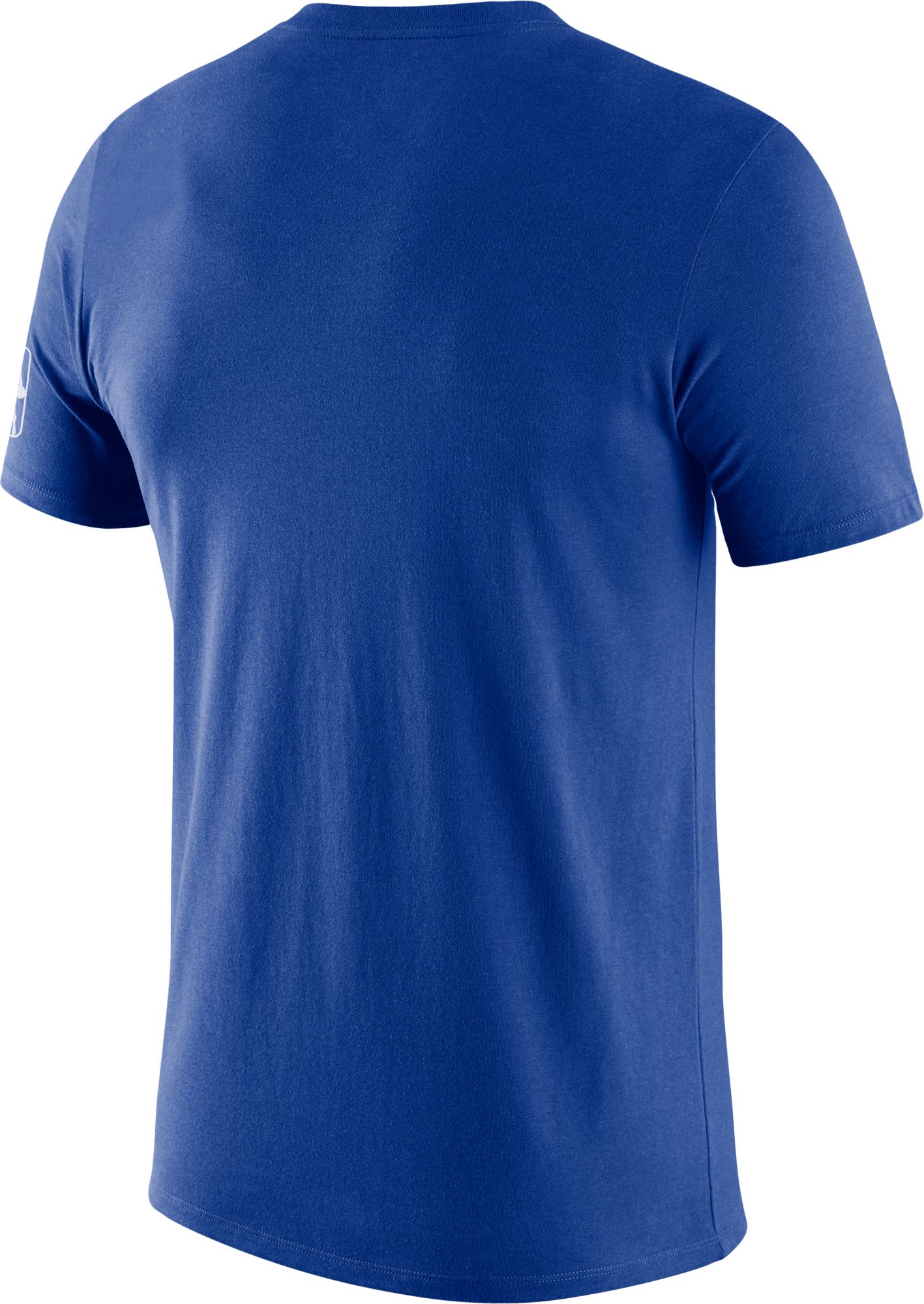 Nike Men's 2021-22 City Edition Dallas Mavericks Blue Dri-Fit Logo T-Shirt product image