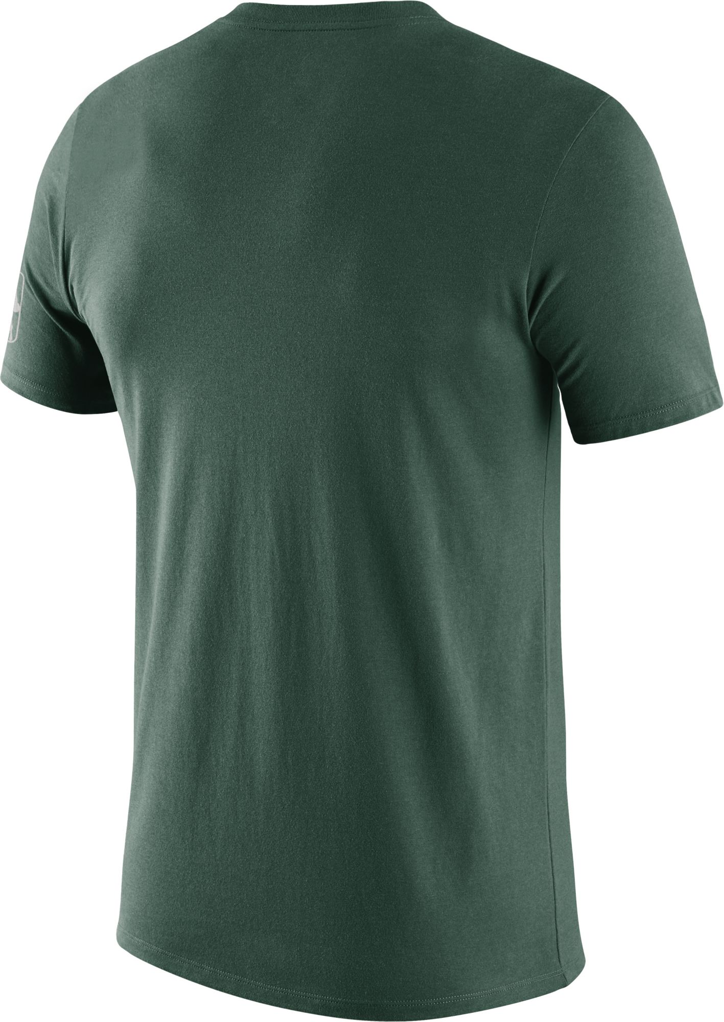 Nike Men's 2021-22 City Edition Milwaukee Bucks Green Dri-Fit Logo T-Shirt product image