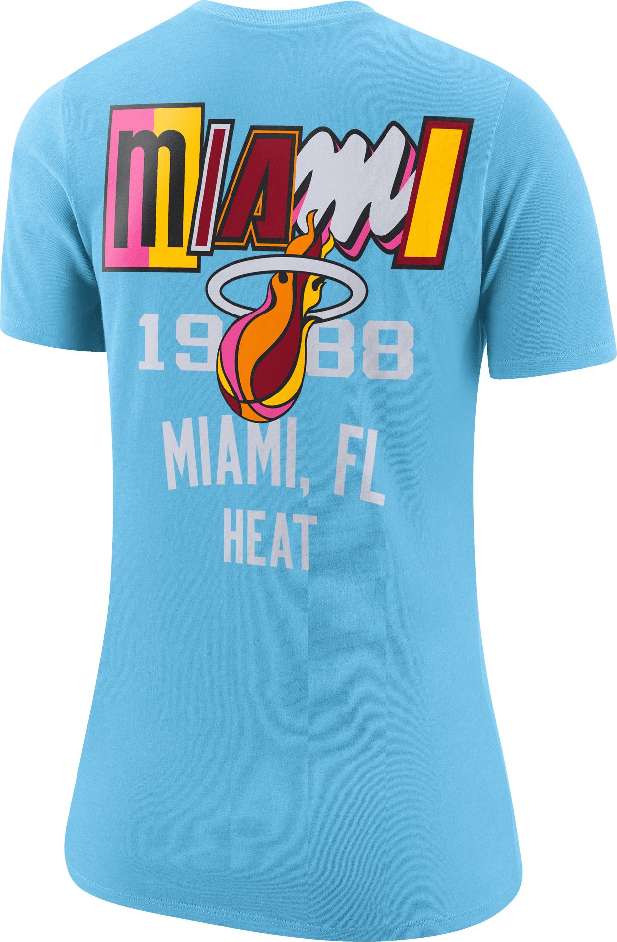 Nike Women's 2021-22 City Edition Miami Heat Blue T-Shirt product image