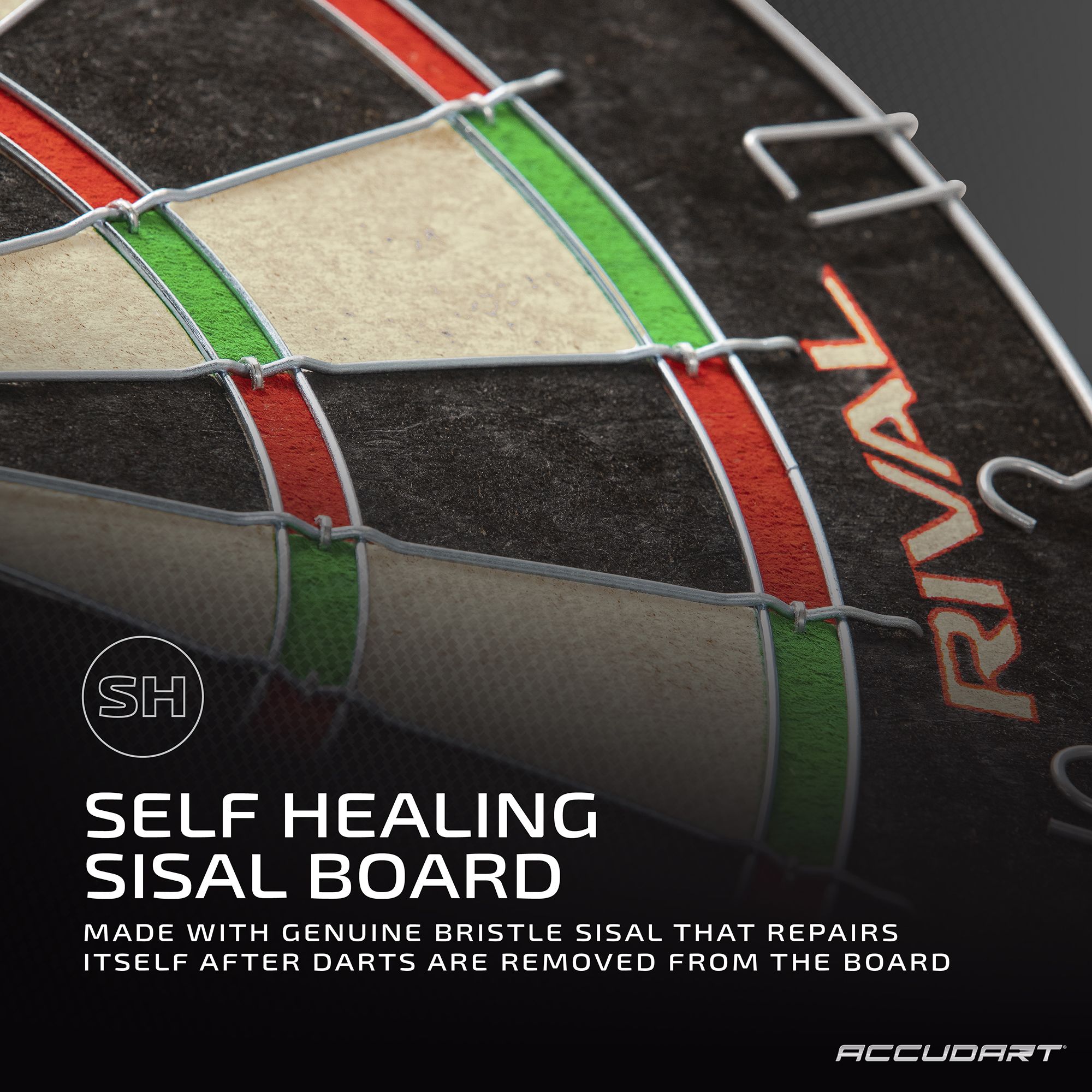 Accudart Rival Bristle Dartboard product image
