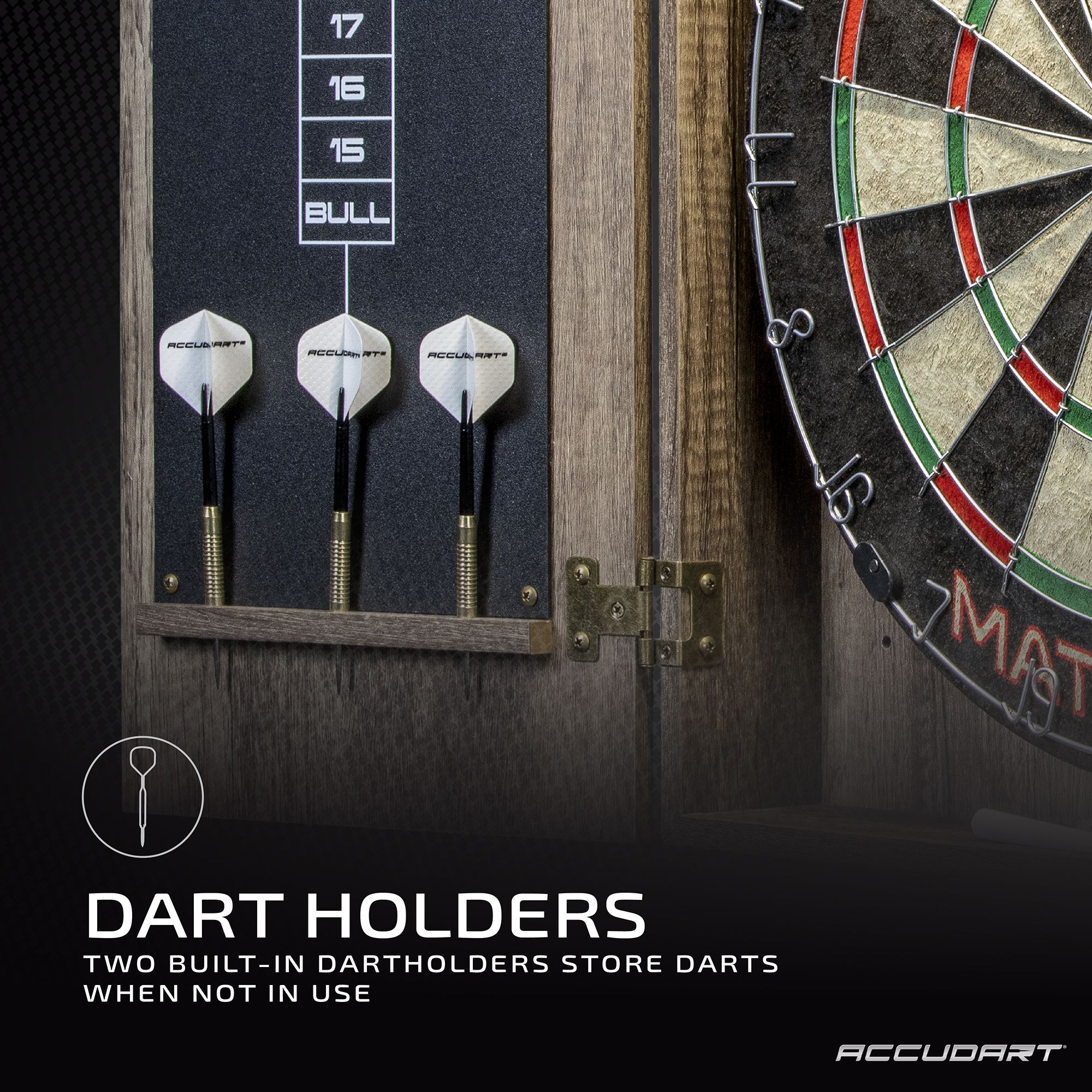 Accudart MatchPro LED Cabinet Set product image