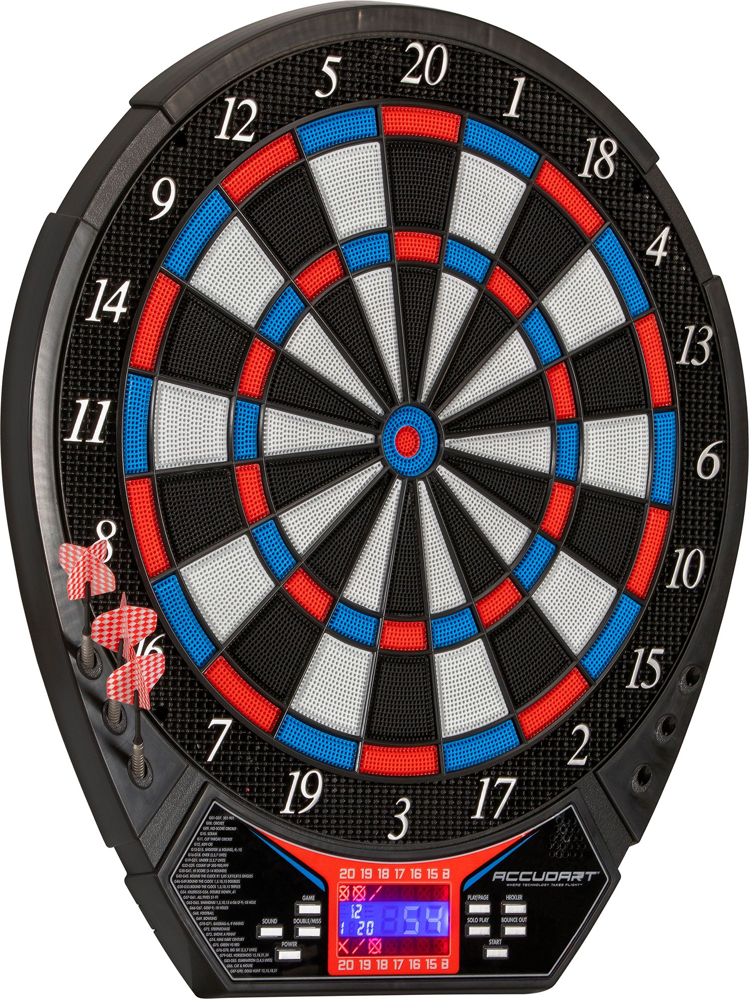 Accudart 15.5" Rogue Electronic Dartboard