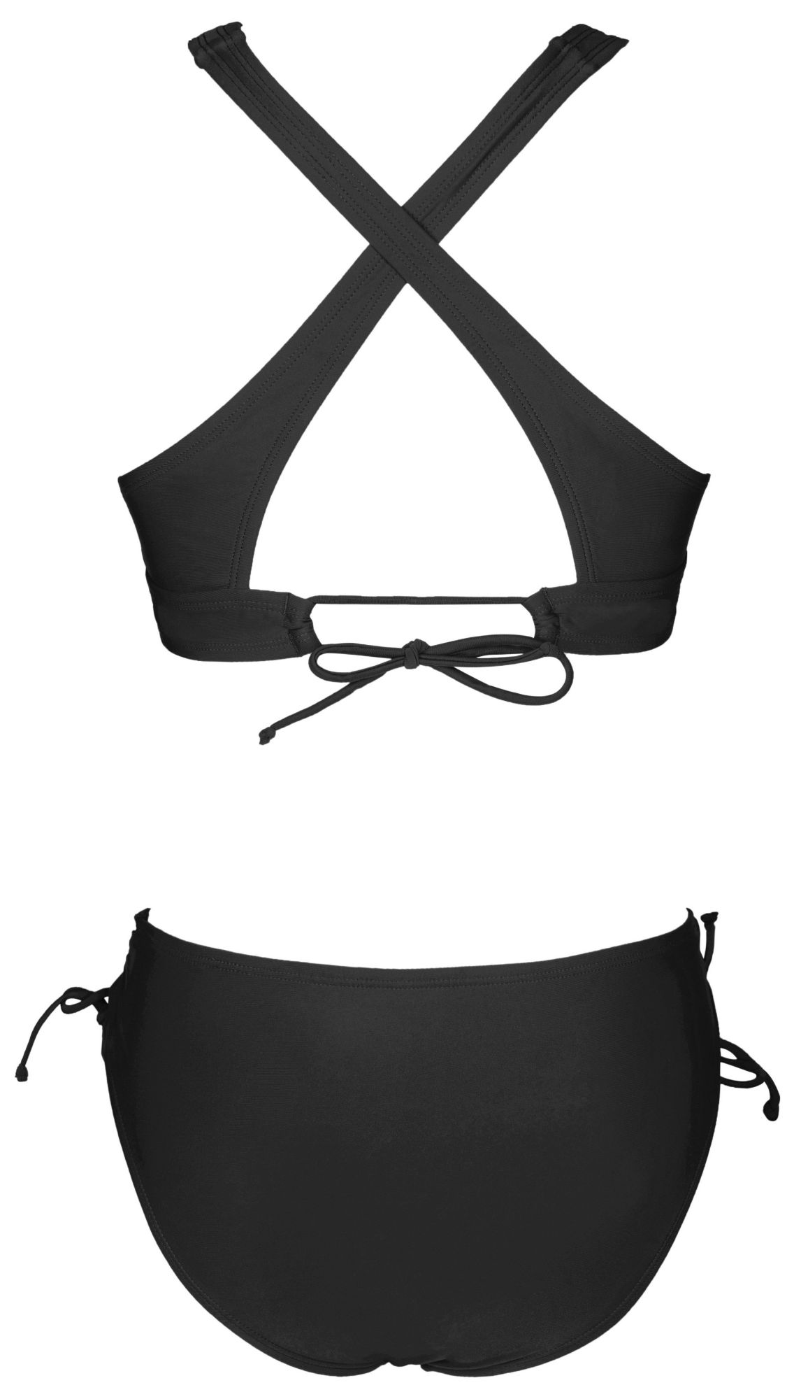 CUPSHE Women's Plunge Tie Side Bikini Swimsuit Set product image