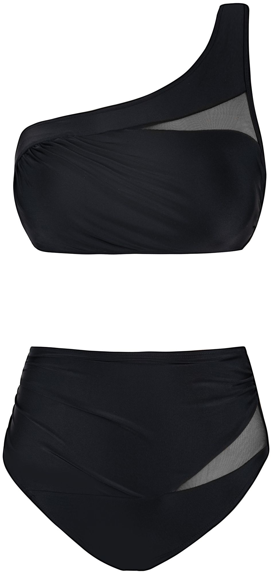 Cupshe Women's One-Shoulder Cutout Bikini Set product image