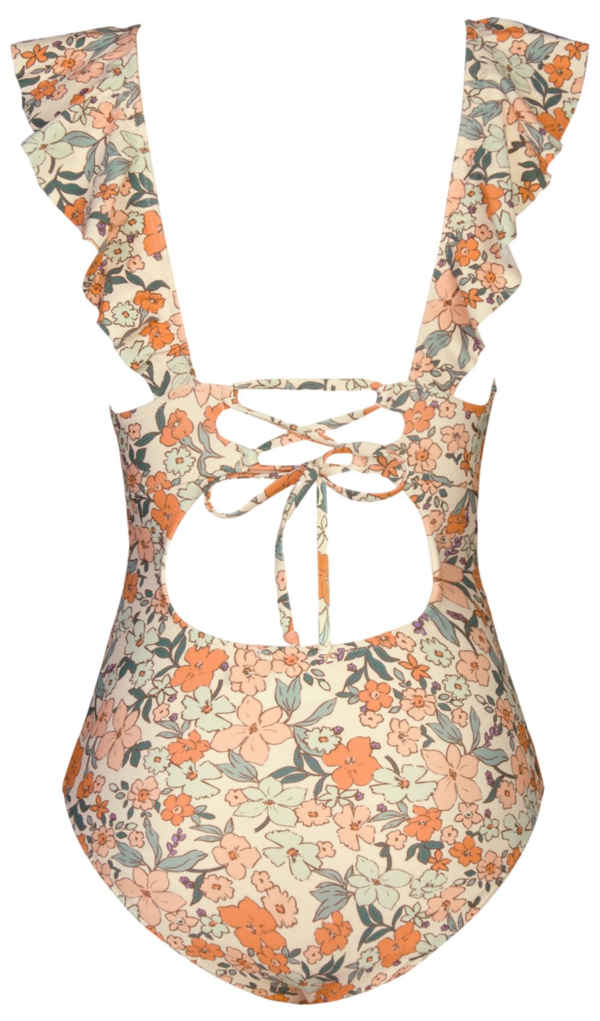 CUPSHE Women's Ditsy Floral Flutter One Piece Swimsuit product image