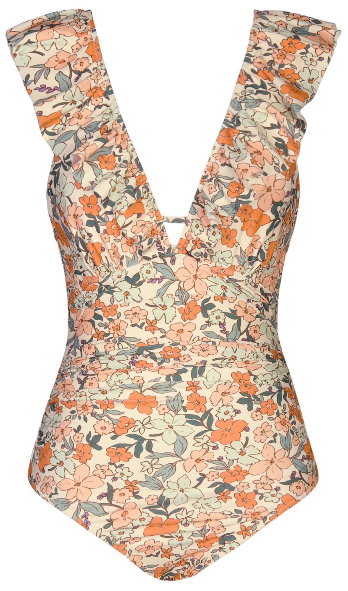 CUPSHE Women's Ditsy Floral Flutter One Piece Swimsuit product image