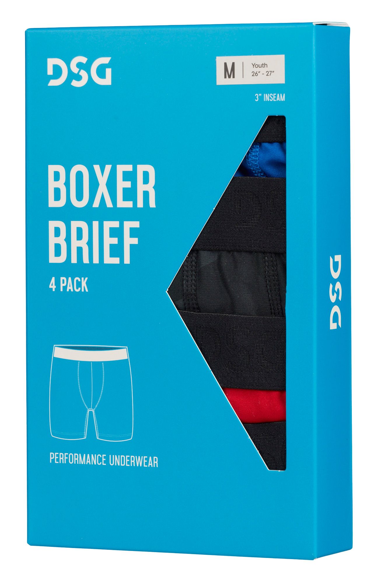 DSG Boys' 4-Pack Underwear product image