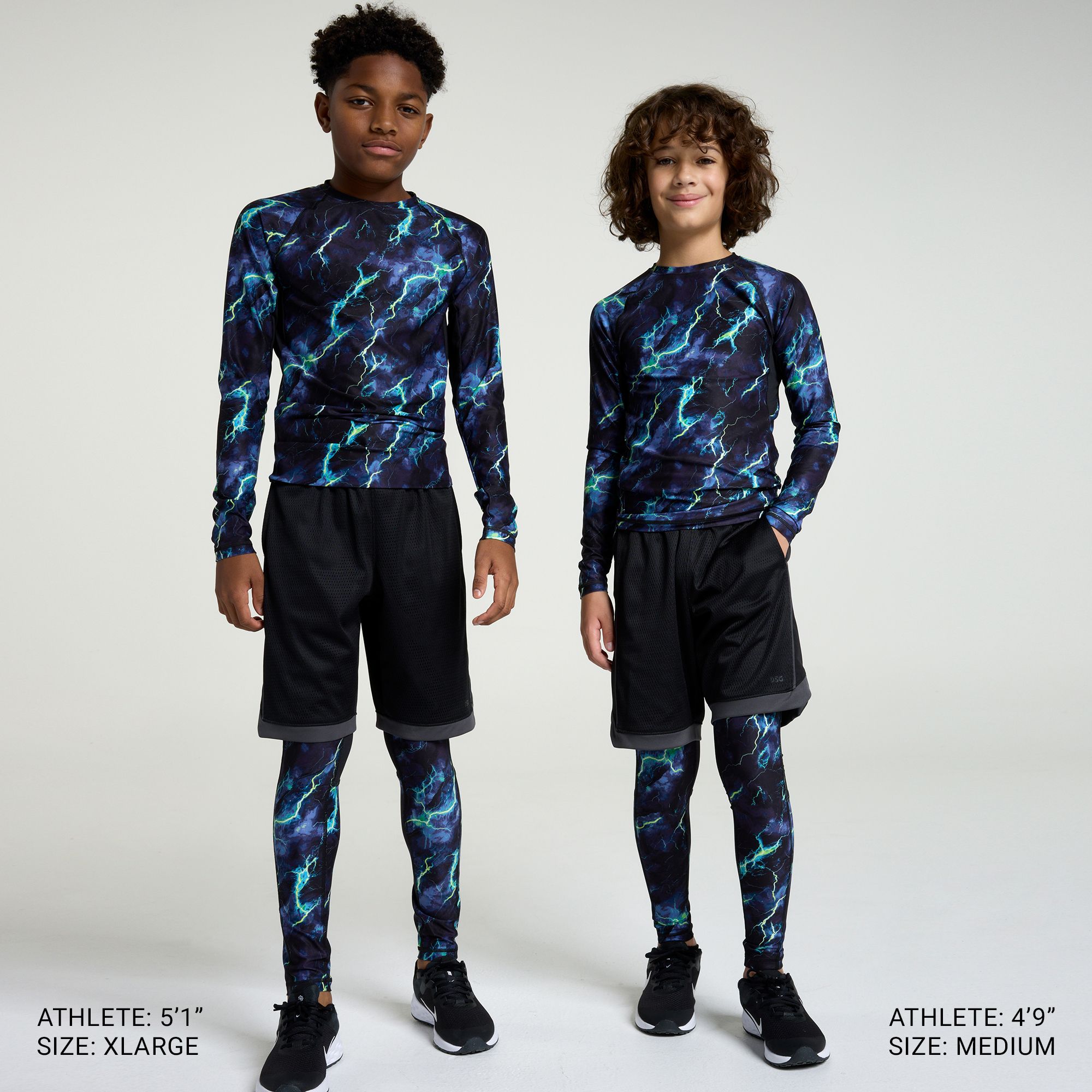 DSG Boys' Compression Full Length Tights product image