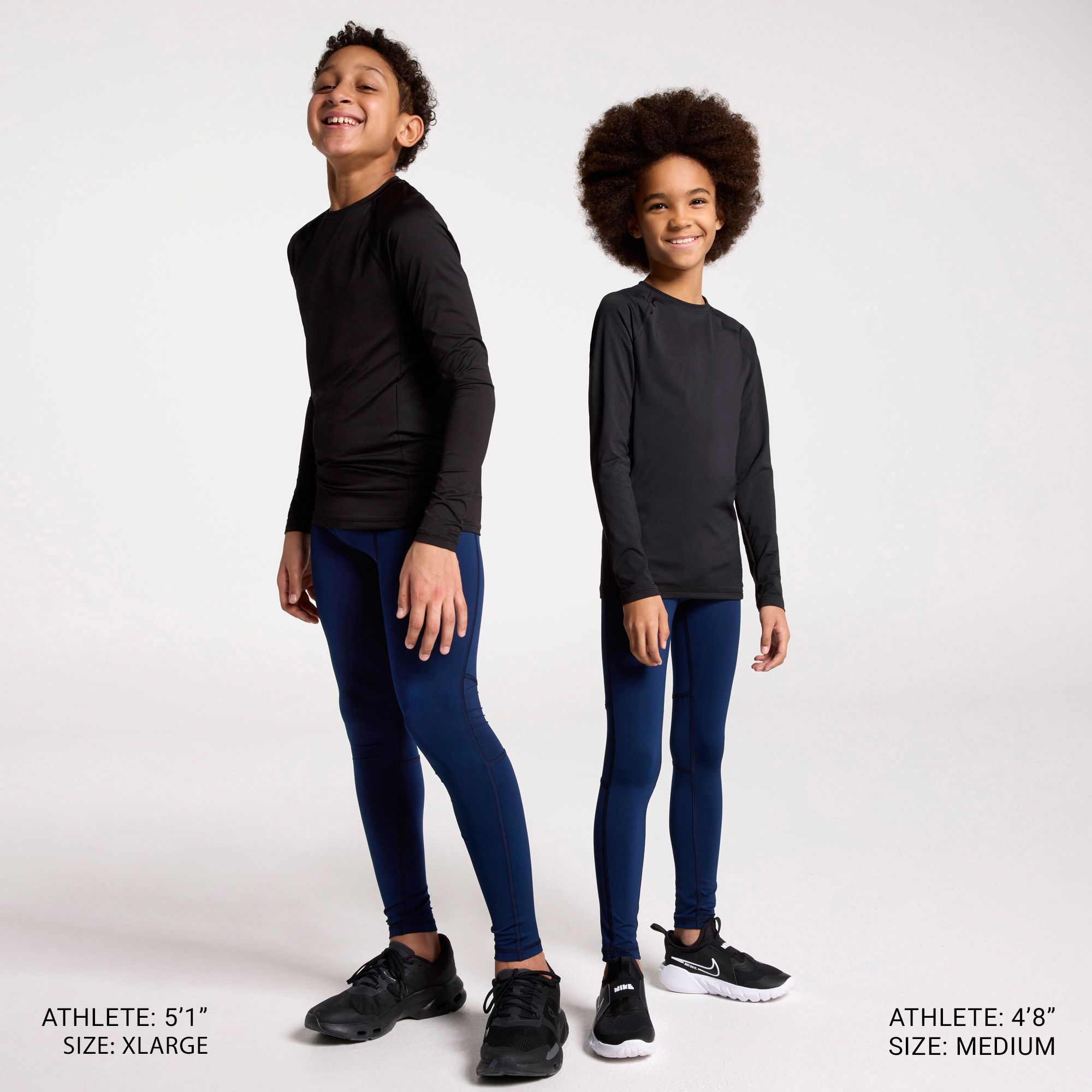 DSG Boys' Compression Full Length Tights product image