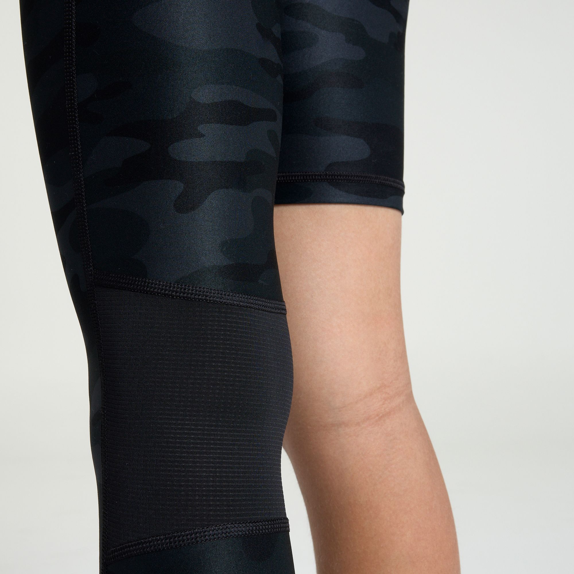 DSG Boys' Compression Full Length One Leg Tights product image