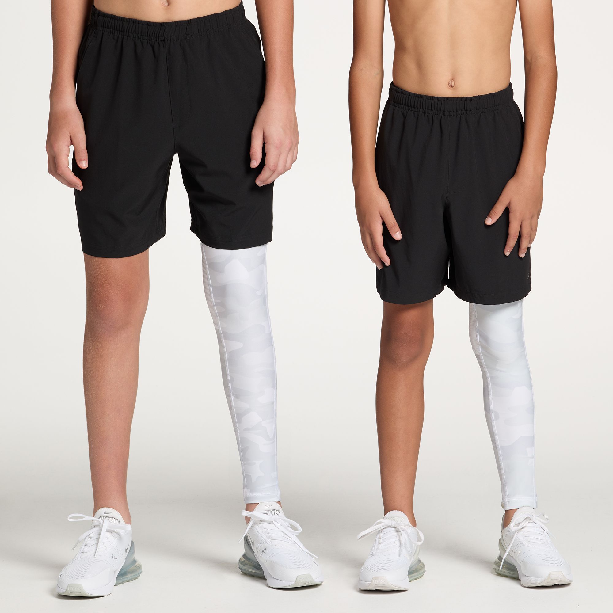 DSG Boys' Compression Full Length One Leg Tights product image