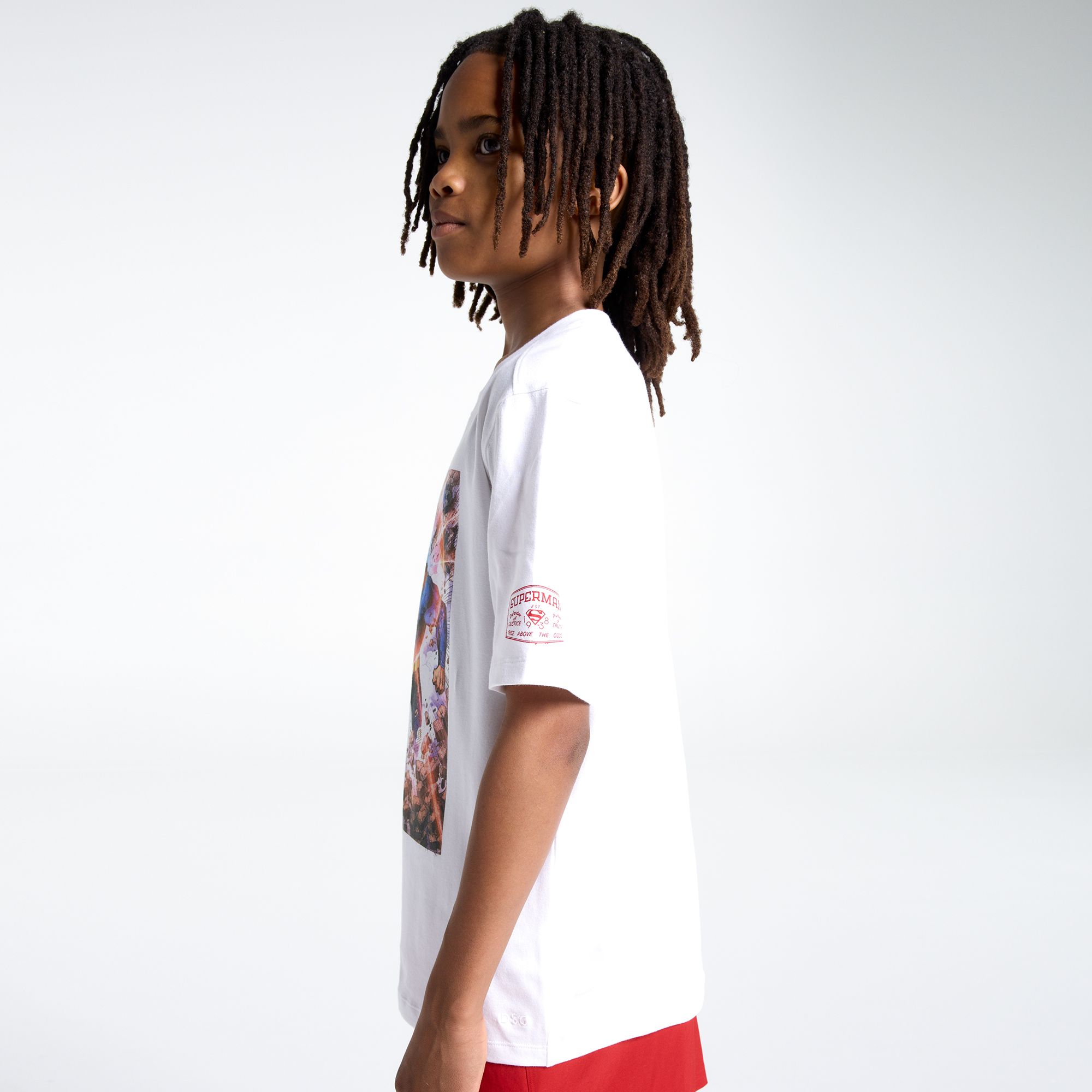 DC x DSG Boys' Laser Vision Cotton Graphic T-Shirt product image