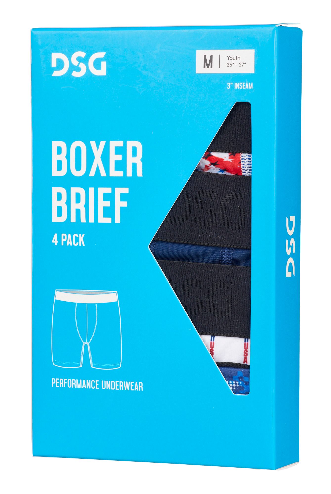 DSG Boys' Fashion Underwear 4-Pack product image