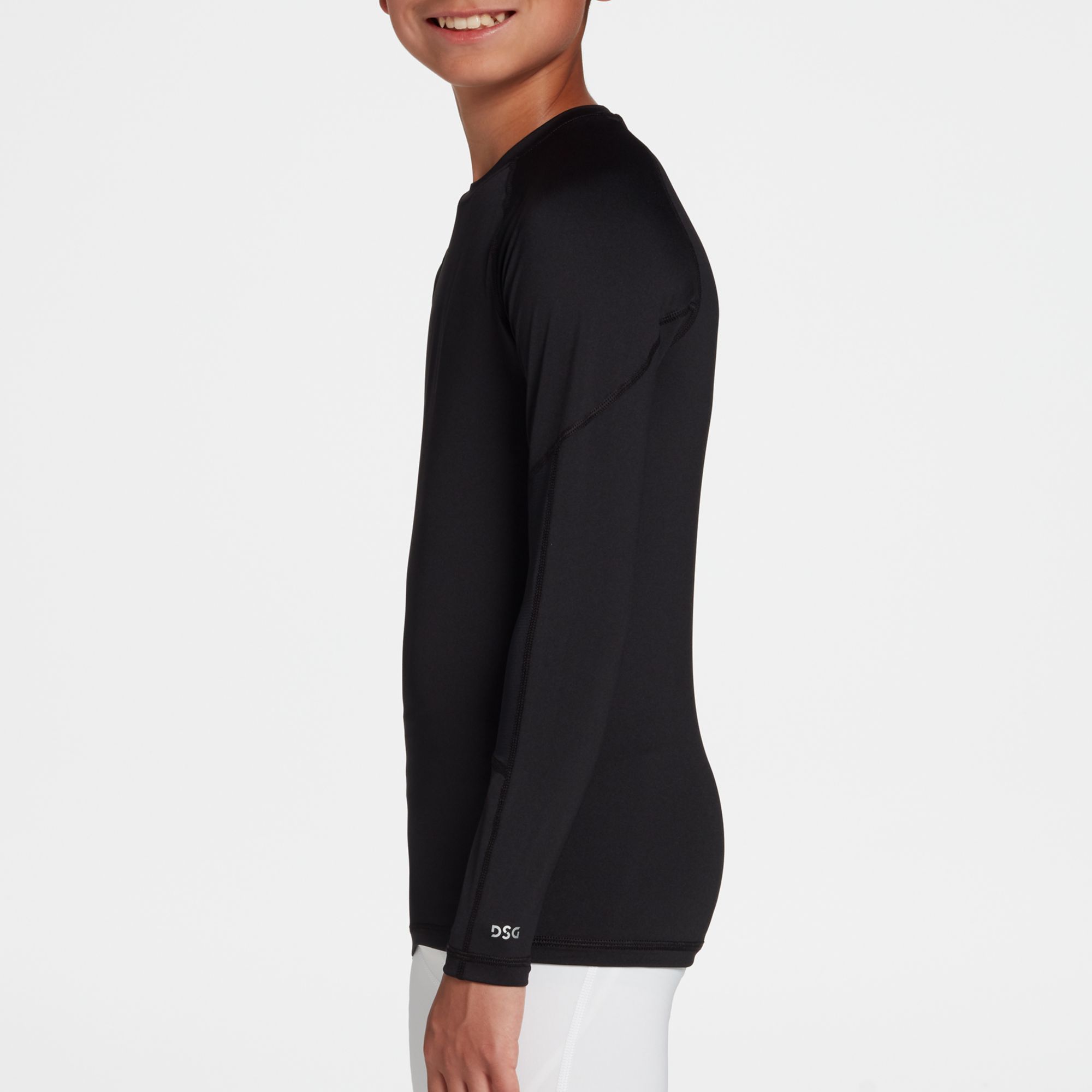 DSG Boys' Compression Long Sleeve Shirt