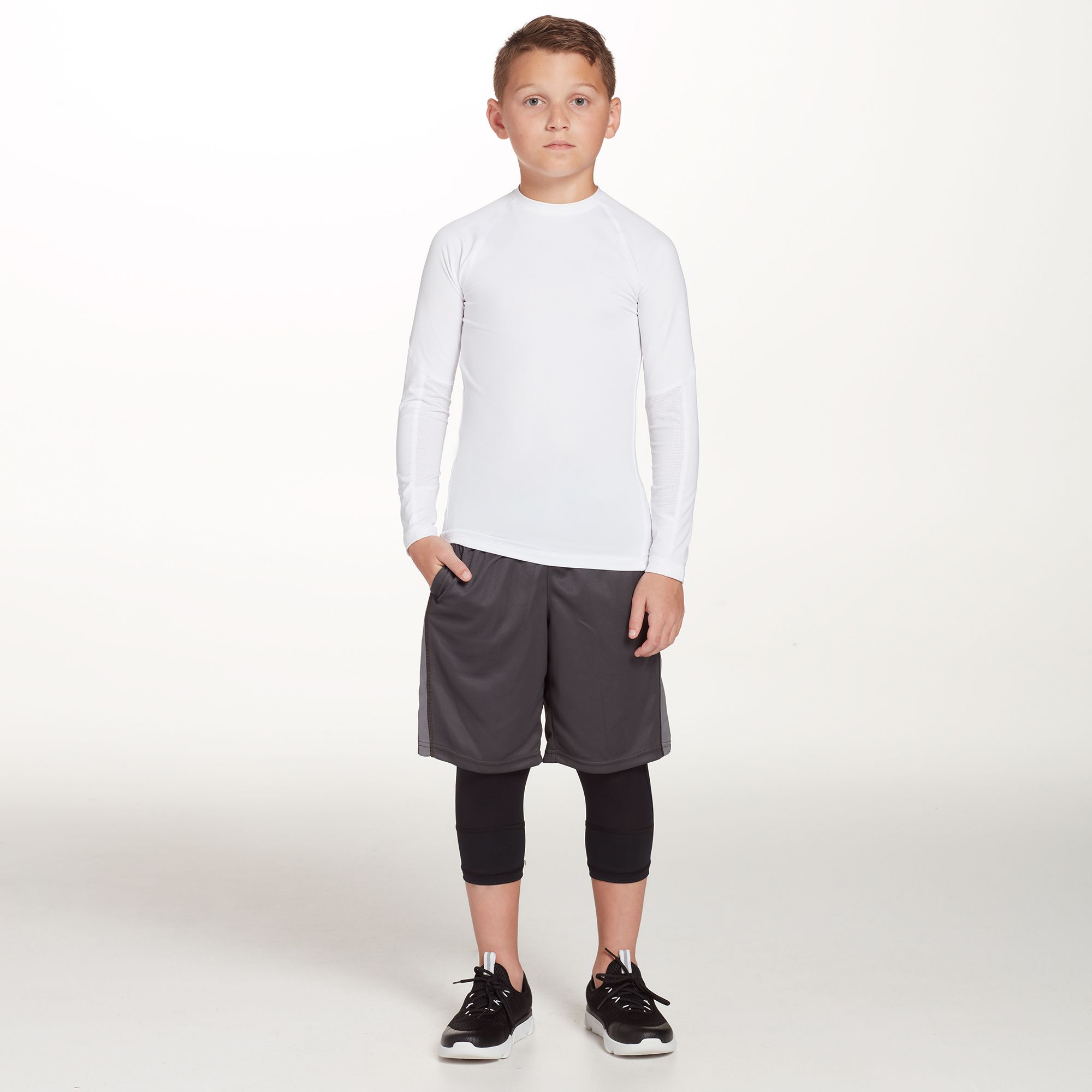 DSG Boys' Compression Long Sleeve Shirt product image