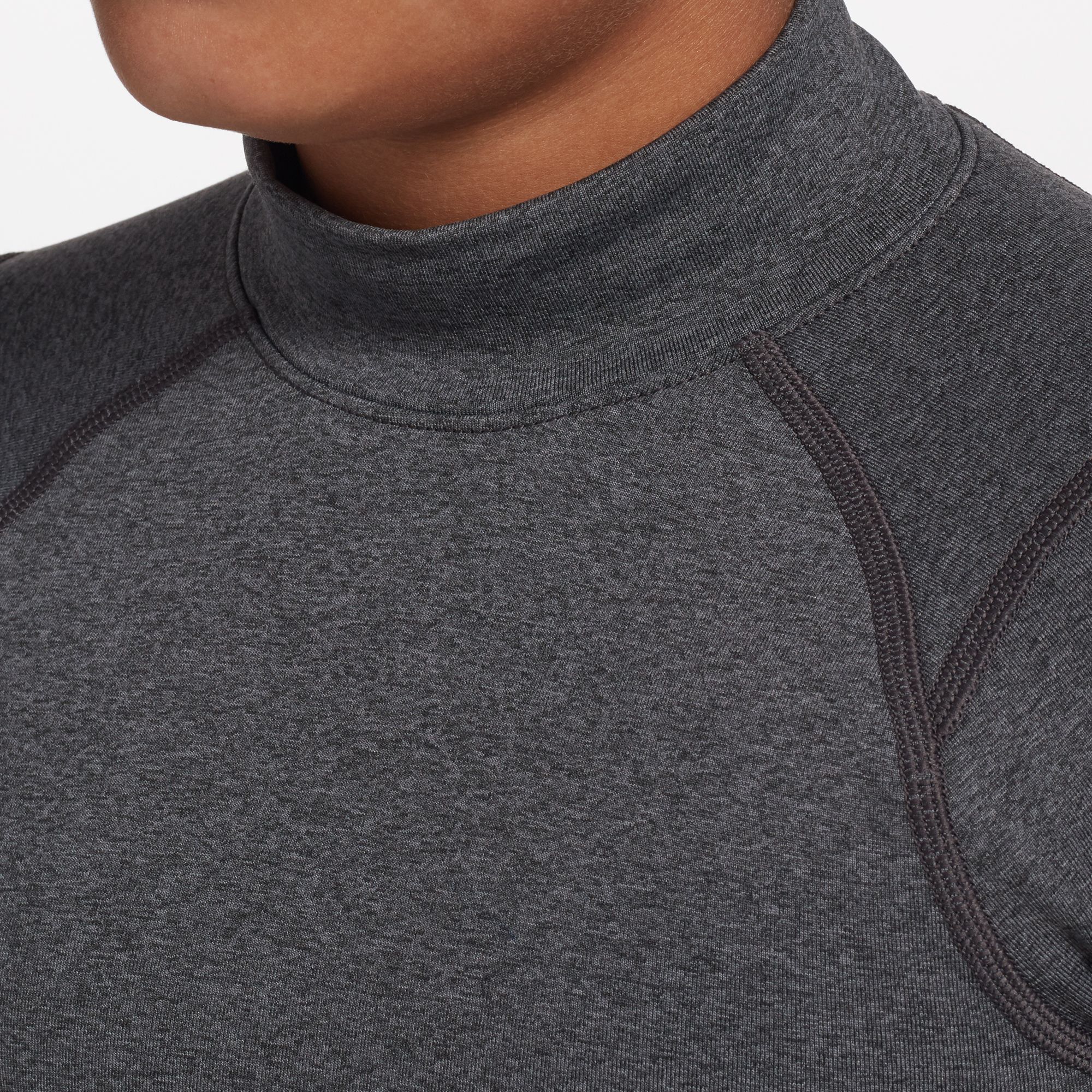 dsg mens cold weather compression mock neck long sleeve shirt