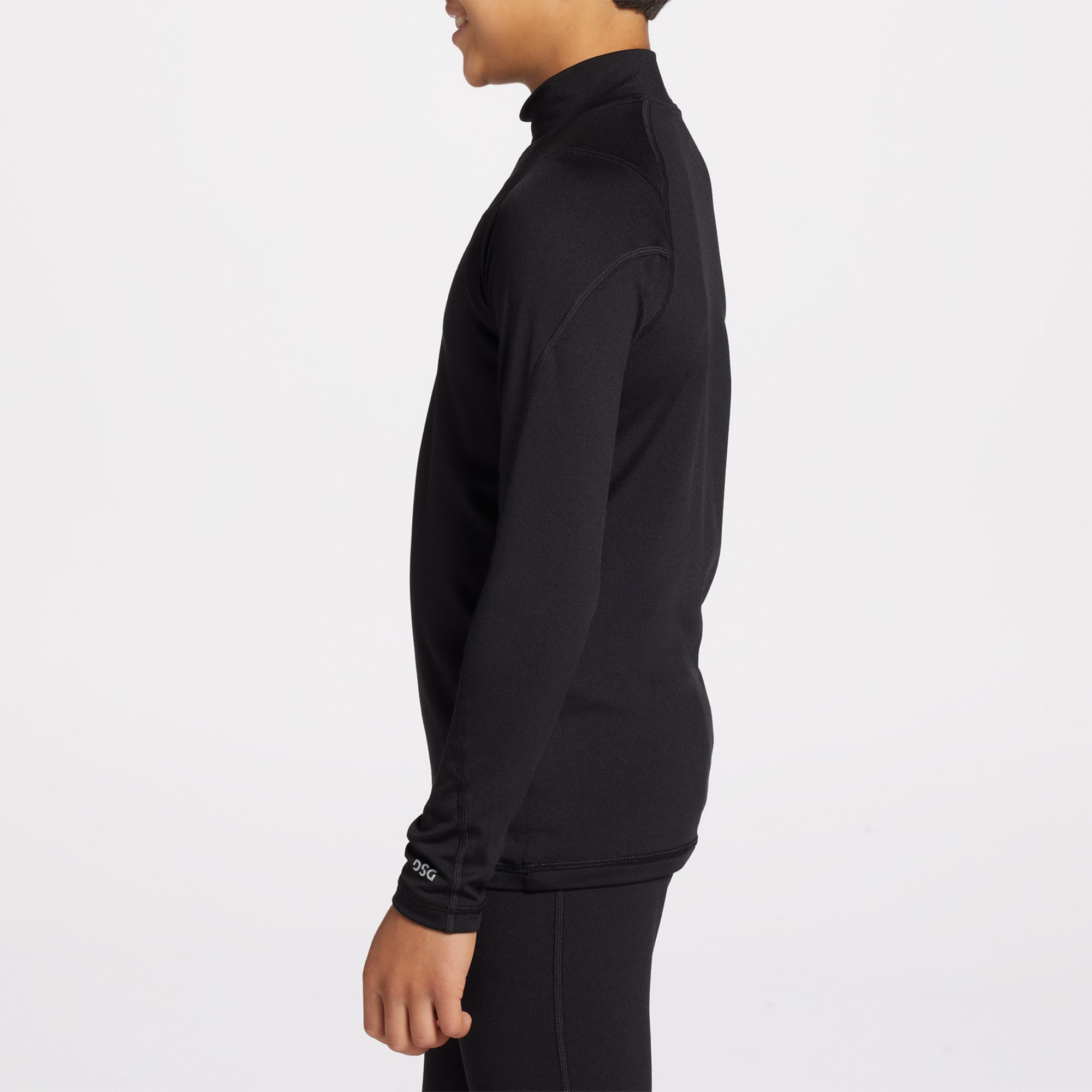 DSG Boys' Cold Weather Compression Mock Neck Long Sleeve Shirt product image