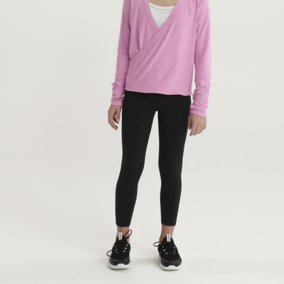 DSG Girls' 7/8 High Rise Tights product