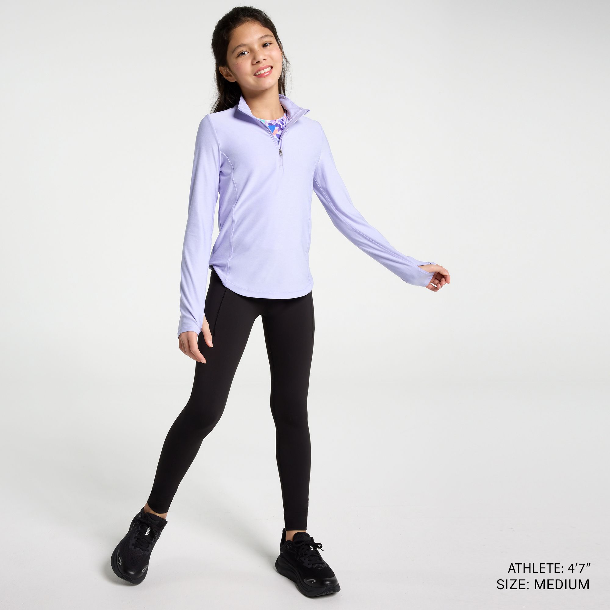 DSG Girls' Movement Long-Sleeve 1/4 Zip Jacket product image